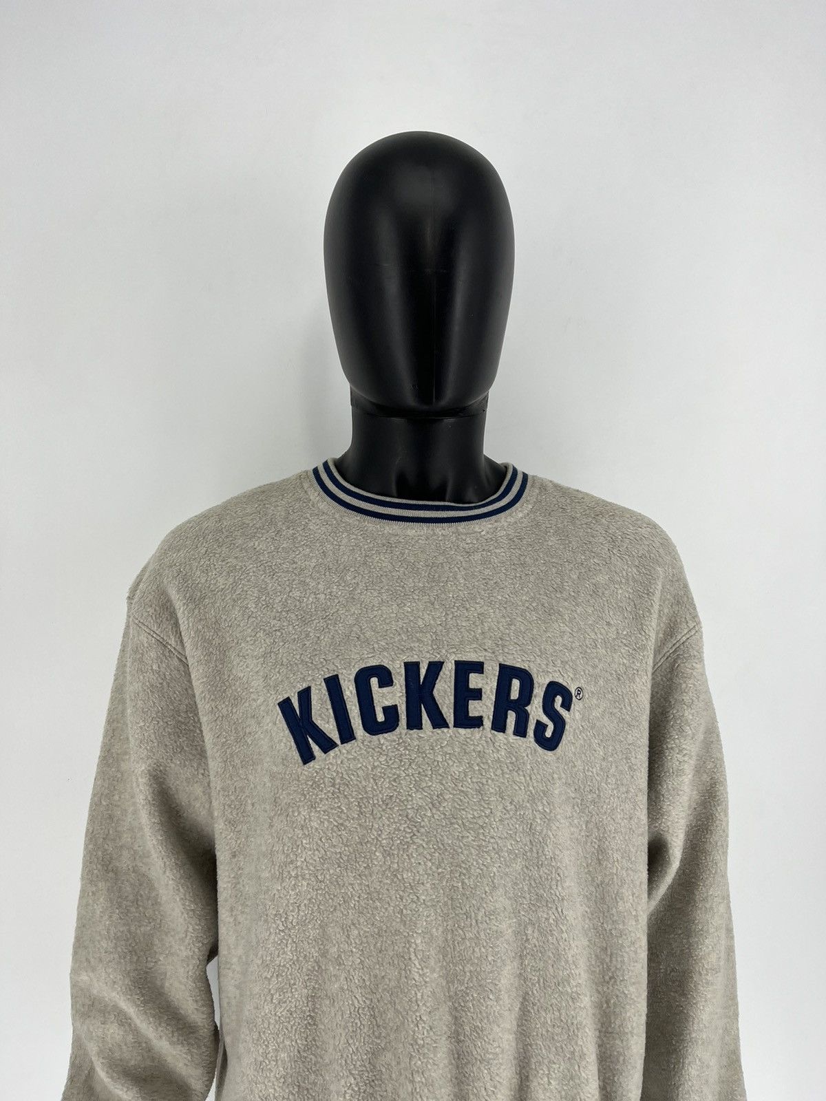 Kickers Vintage KICKERS LOGO FLEECE SWEATSHIRT SHERPA OLD 90s y2k Size US M / EU 48-50 / 2 - 3 Thumbnail