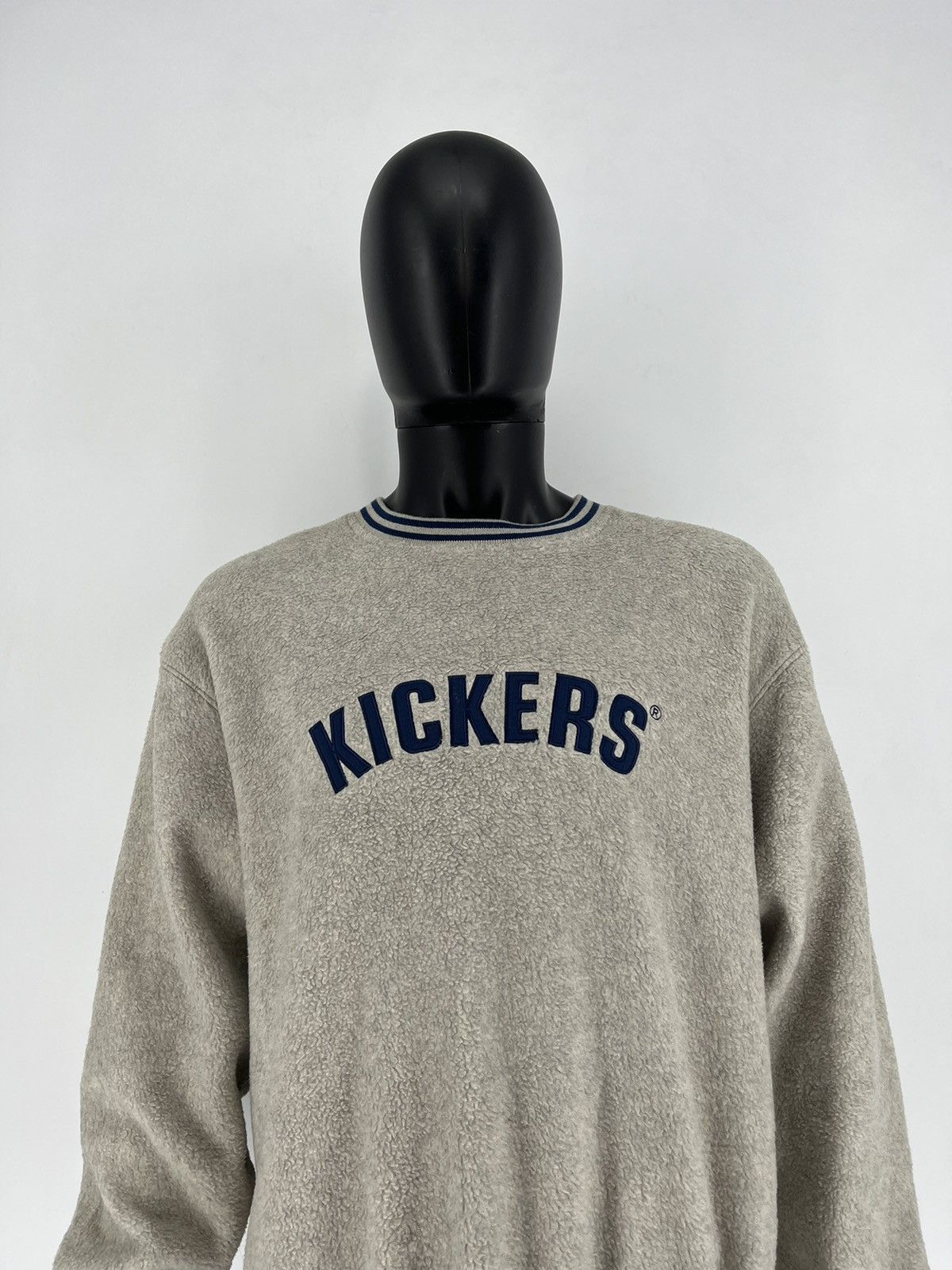 Kickers Vintage KICKERS LOGO FLEECE SWEATSHIRT SHERPA OLD 90s y2k Size US M / EU 48-50 / 2 - 6 Thumbnail