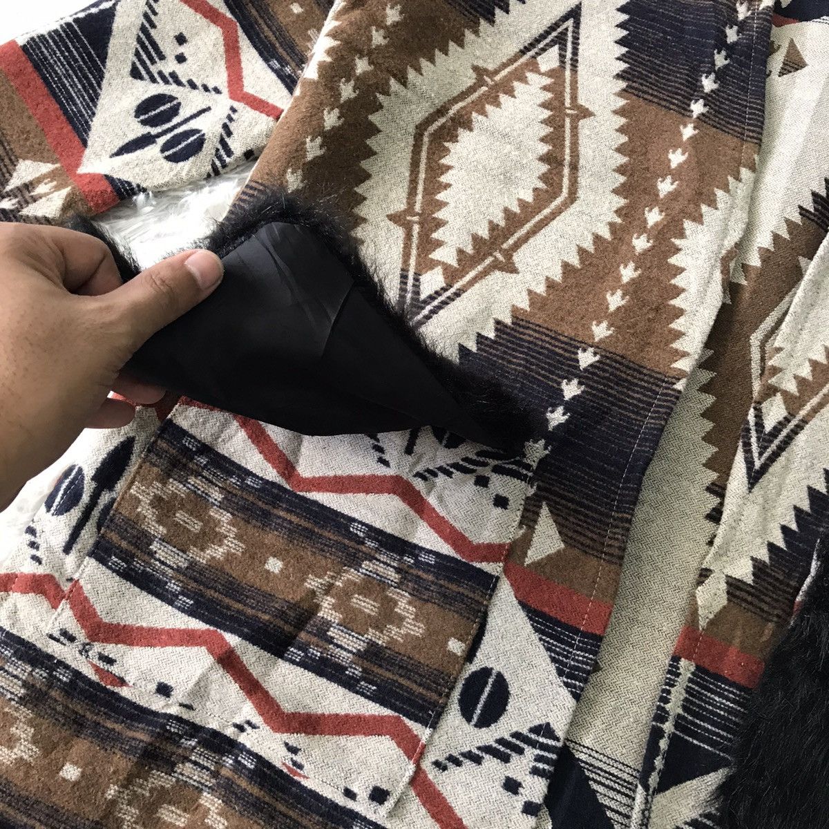 Art Comes First 💥Rare Najive Navajo Style Cardigan Jacket Size US M / EU 48-50 / 2 - 16 Thumbnail