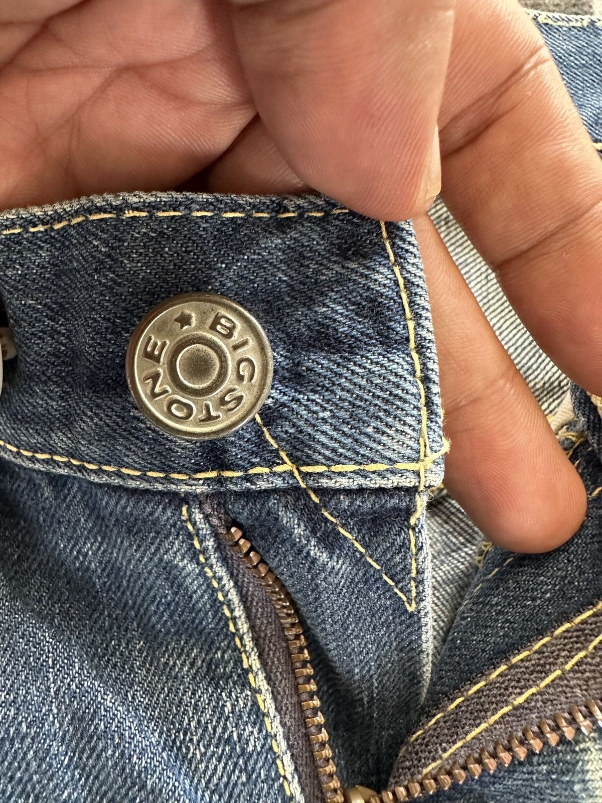 Vintage 1960’s Vintage Japanese denim Big Stone jeans Size US 32 / EU 48 - 13 Thumbnail
