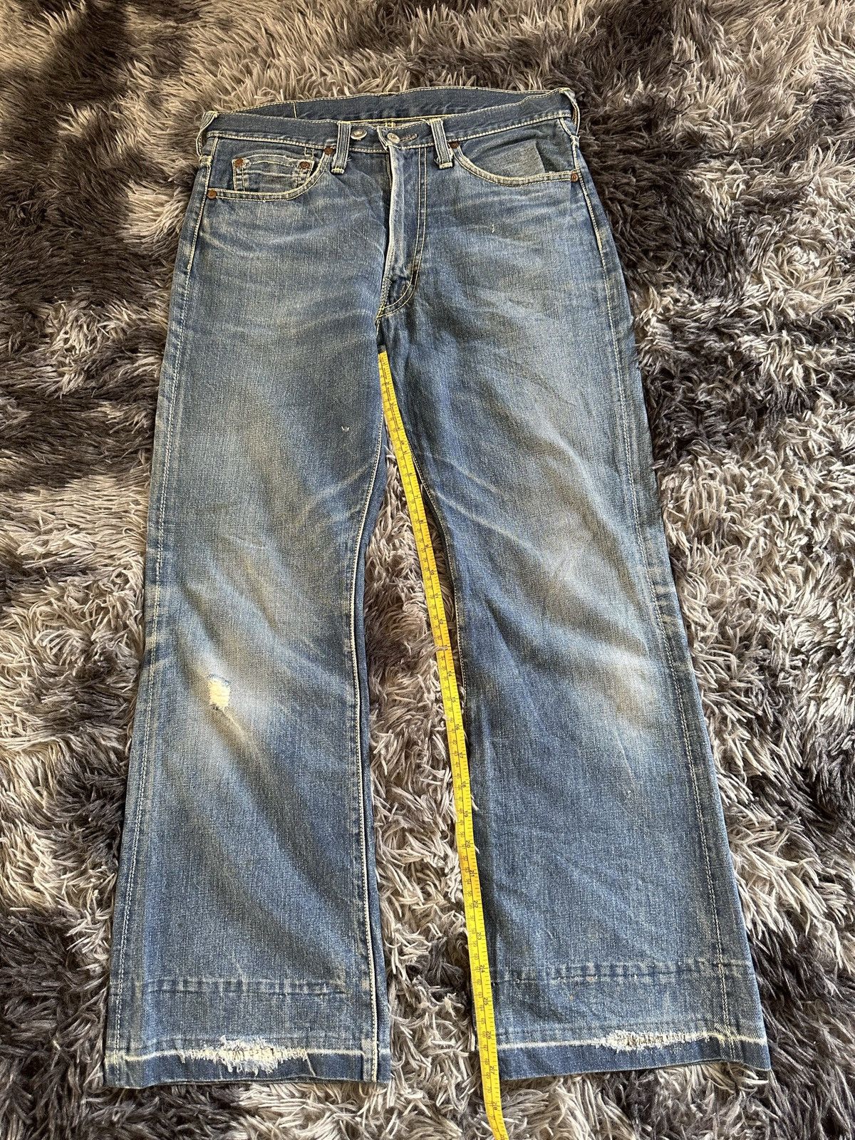 Vintage 1960’s Vintage Japanese denim Big Stone jeans Size US 32 / EU 48 - 21 Thumbnail