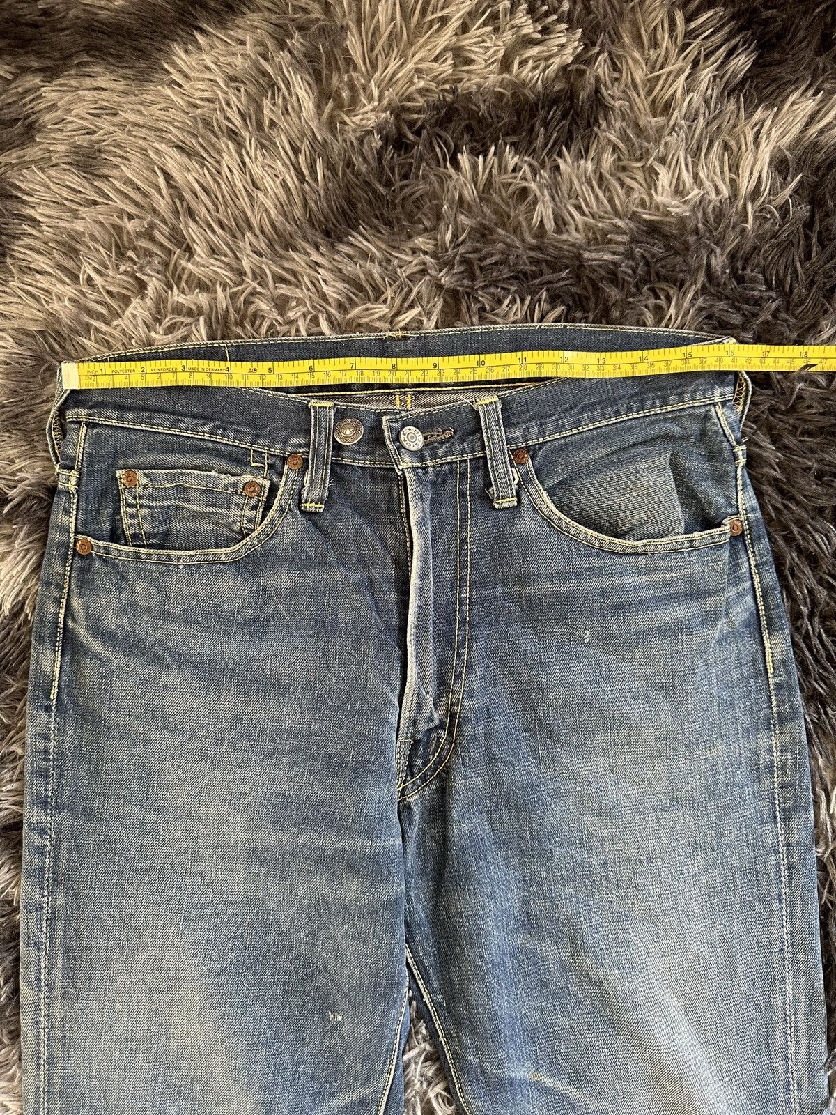Vintage 1960’s Vintage Japanese denim Big Stone jeans Size US 32 / EU 48 - 19 Thumbnail