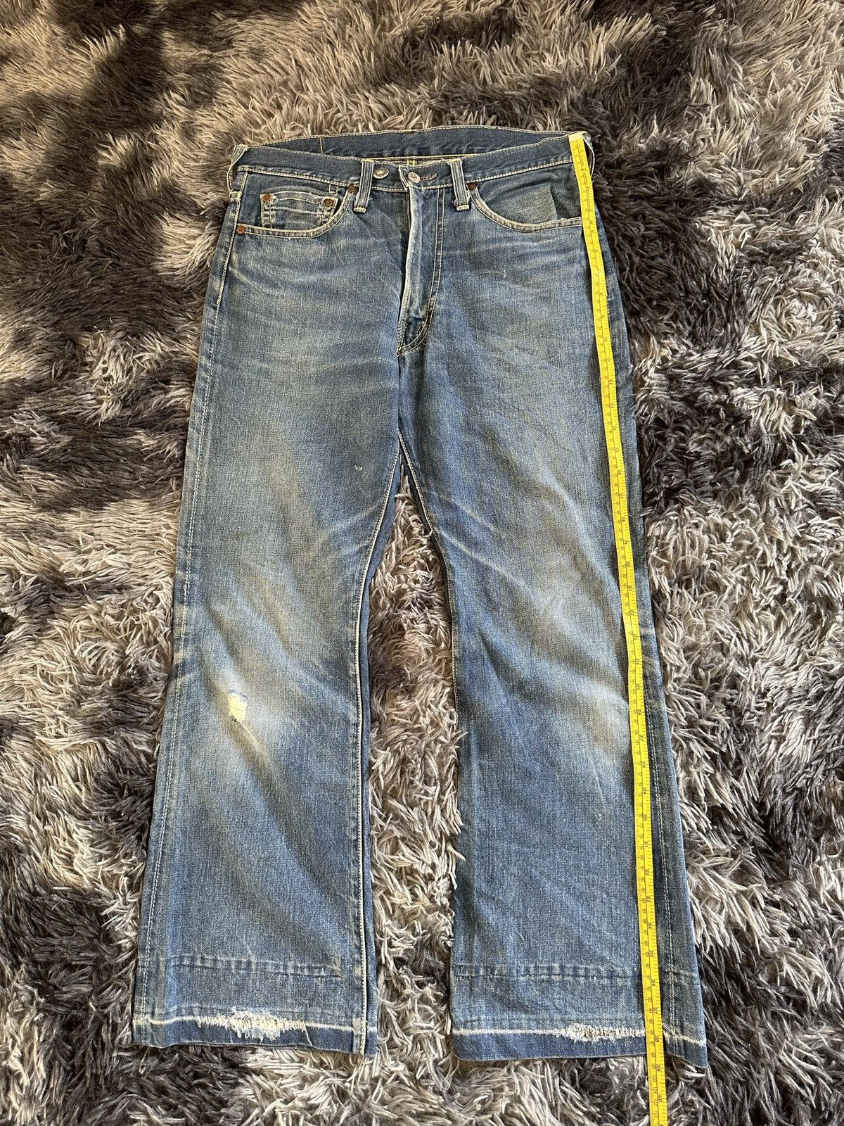 Vintage 1960’s Vintage Japanese denim Big Stone jeans Size US 32 / EU 48 - 20 Thumbnail