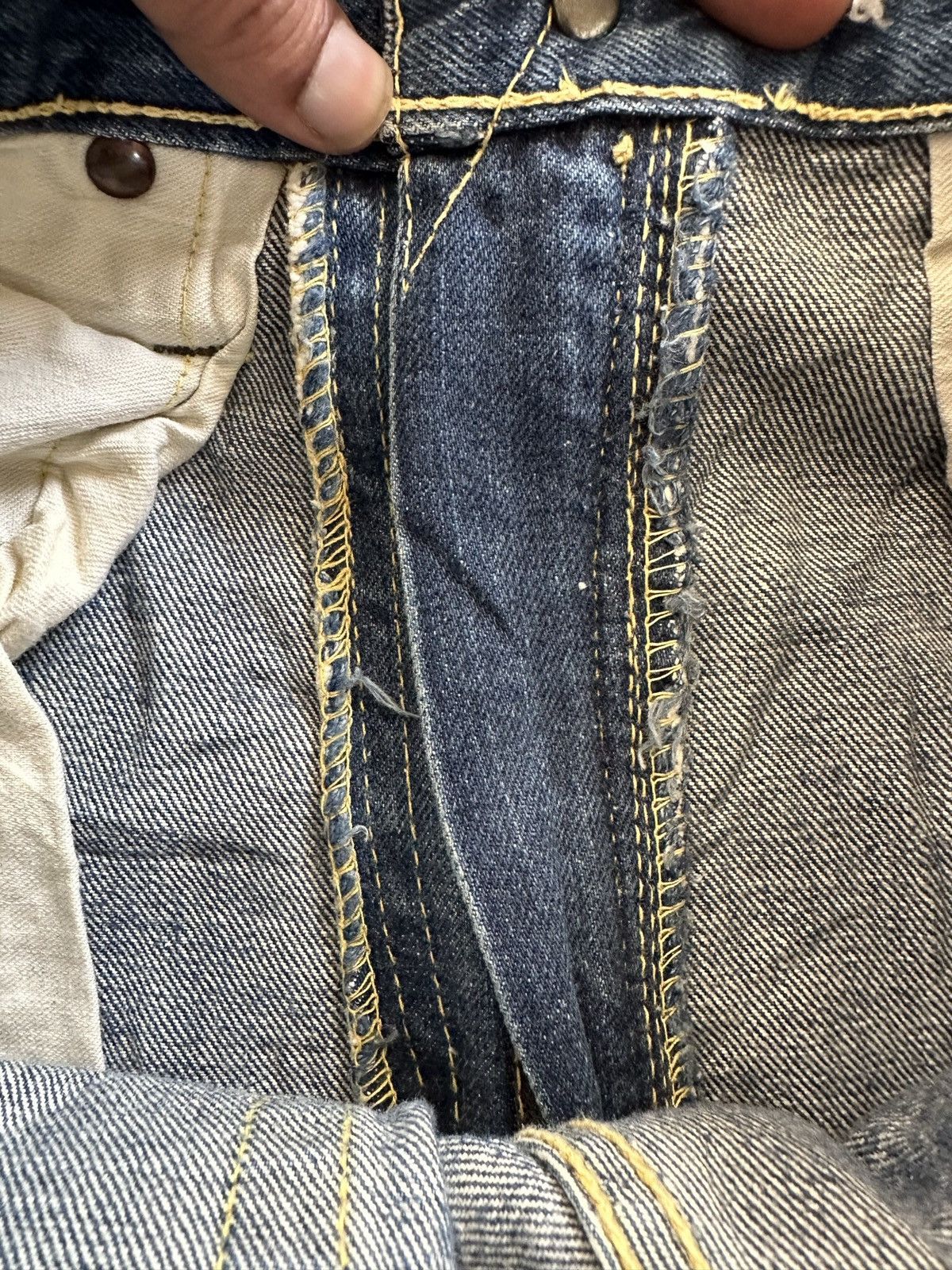 Vintage 1960’s Vintage Japanese denim Big Stone jeans Size US 32 / EU 48 - 18 Thumbnail