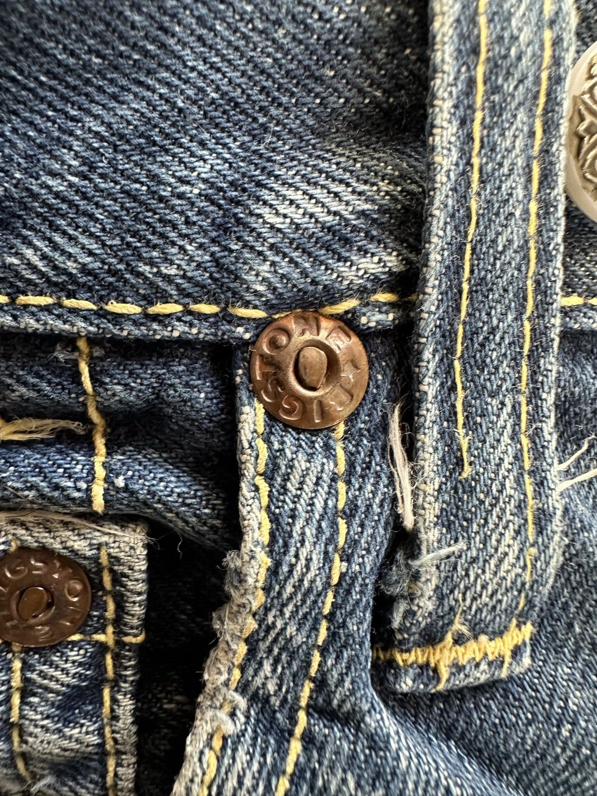 Vintage 1960’s Vintage Japanese denim Big Stone jeans Size US 32 / EU 48 - 11 Thumbnail
