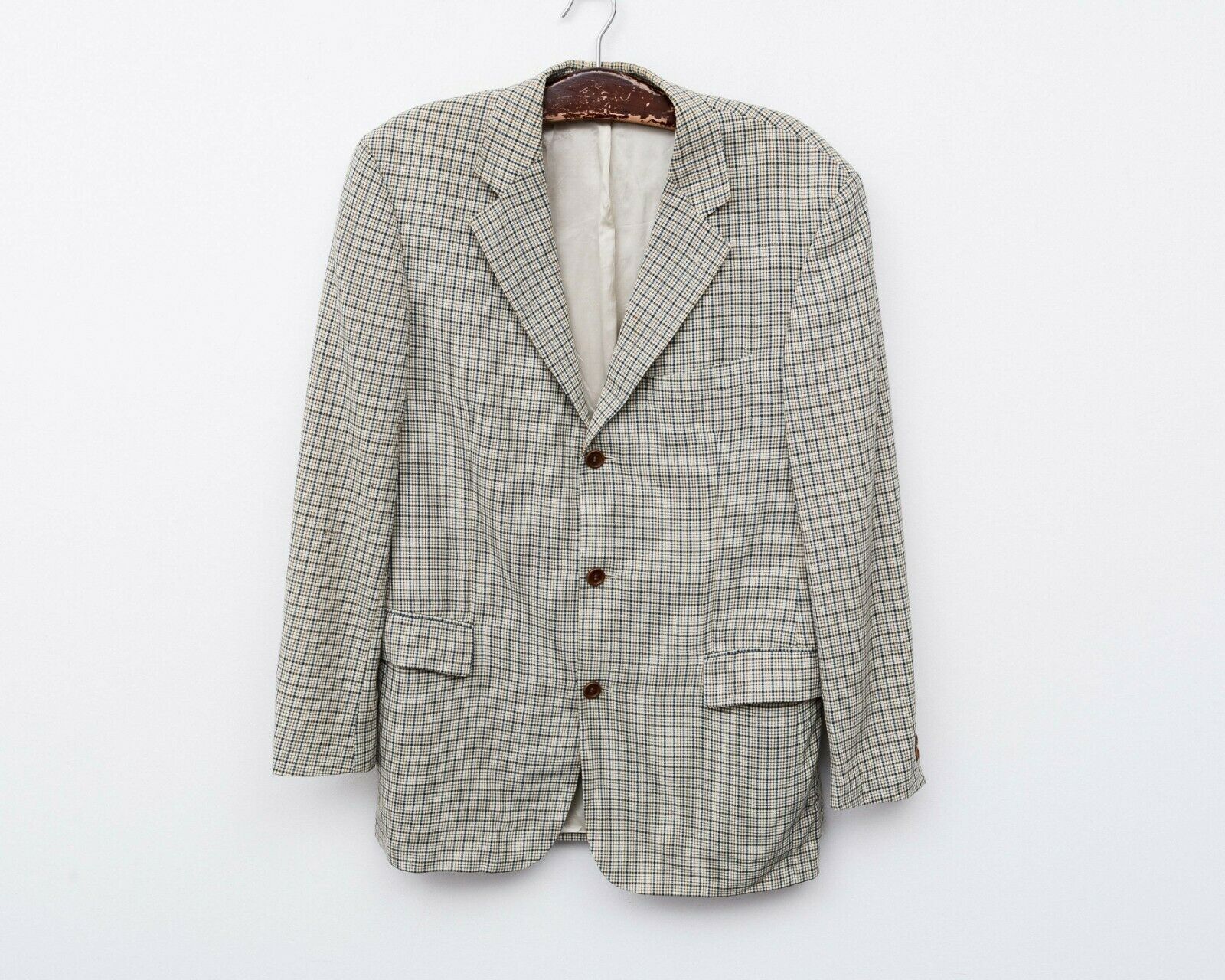 Hugo Boss Hobbes M Blazer EU 50L Jacket Formal UK 40L US Plaid Check Size 40L - 1 Thumbnail