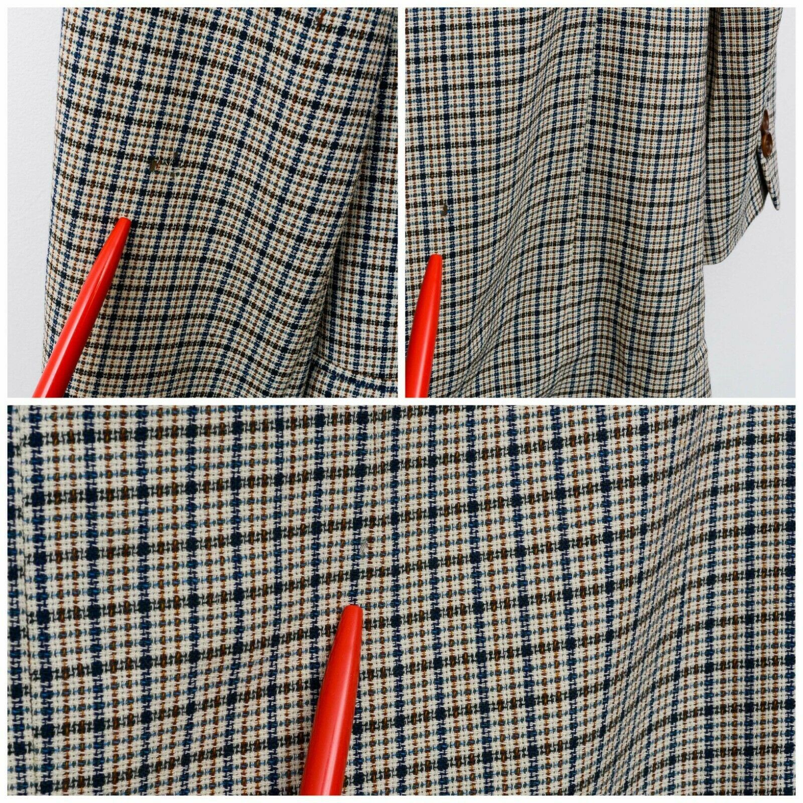 Hugo Boss Hobbes M Blazer EU 50L Jacket Formal UK 40L US Plaid Check Size 40L - 7 Thumbnail