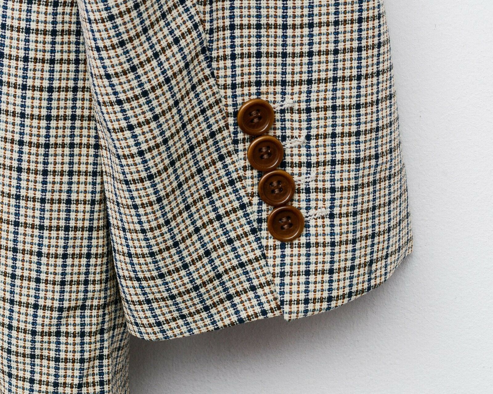 Hugo Boss Hobbes M Blazer EU 50L Jacket Formal UK 40L US Plaid Check Size 40L - 6 Thumbnail