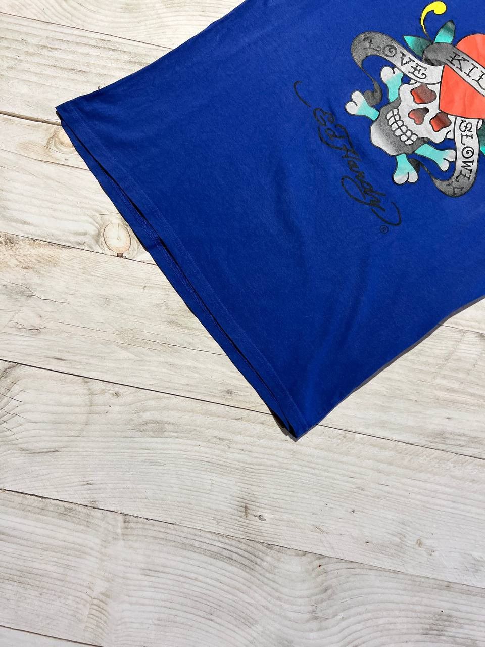 Ed Hardy Vintage Ed Hardy T-Shirt Skull Love Kills Slowly Japan Y2K Size US M / EU 48-50 / 2 - 3 Thumbnail