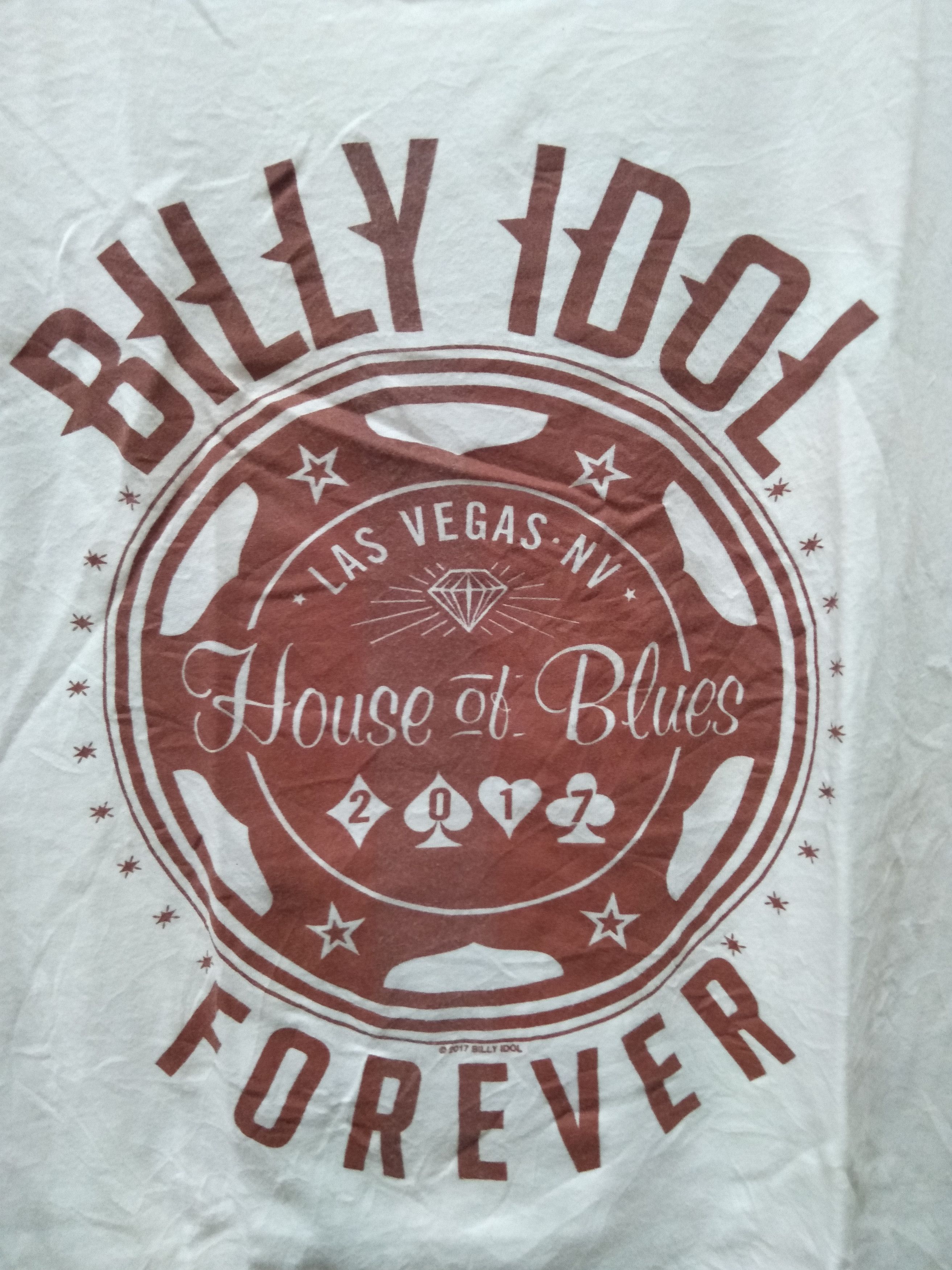 Band Tees Billy Idol vd2 Size US M / EU 48-50 / 2 - 2 Thumbnail
