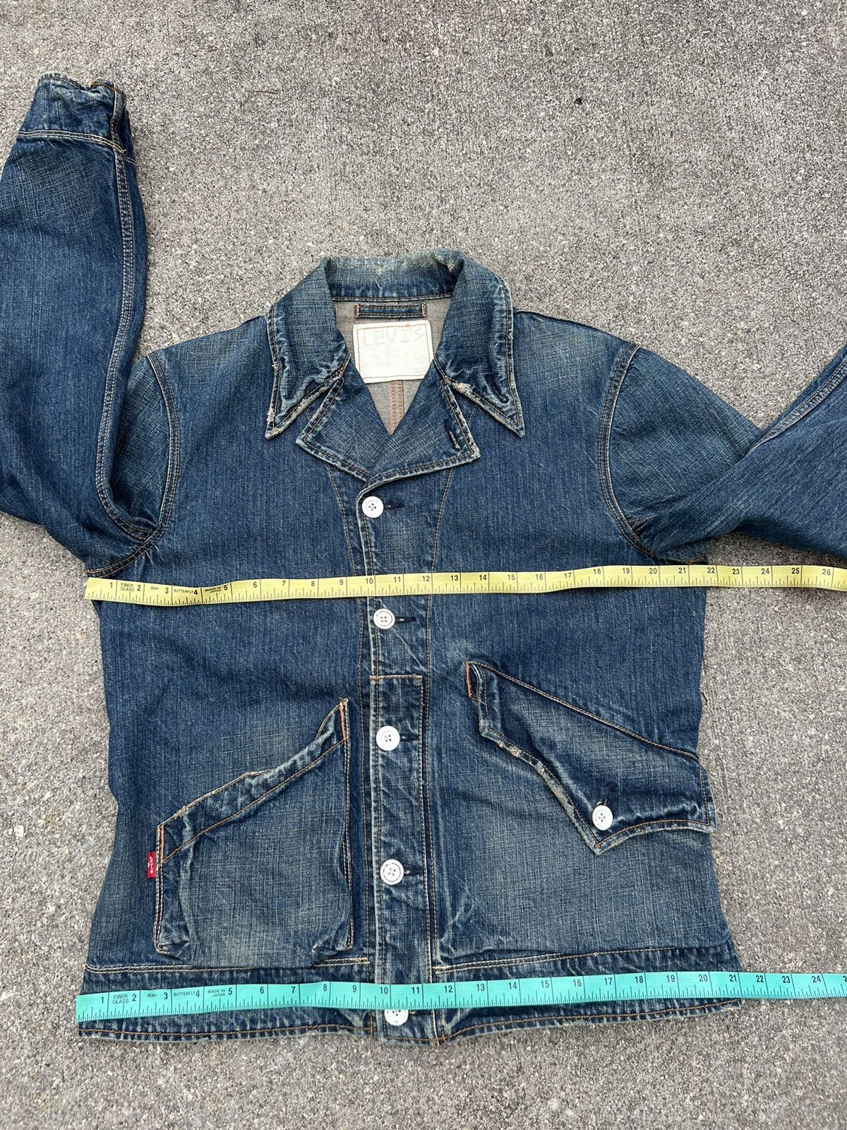 Levi's Vintage 2005 Levi’s Fade Blue Denim Work Jacket Size US M / EU 48-50 / 2 - 2 Thumbnail