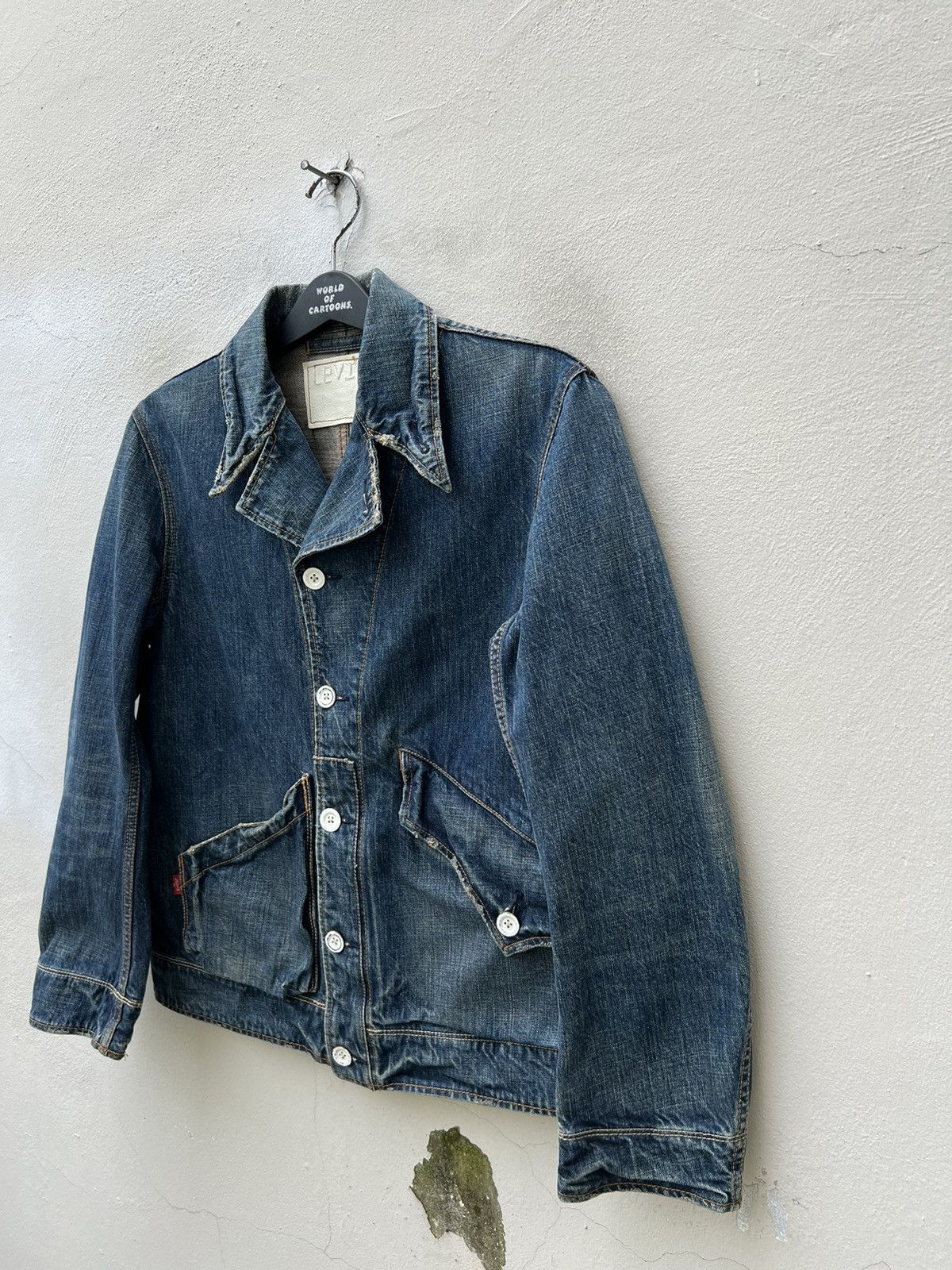 Levi's Vintage 2005 Levi’s Fade Blue Denim Work Jacket Size US M / EU 48-50 / 2 - 8 Thumbnail