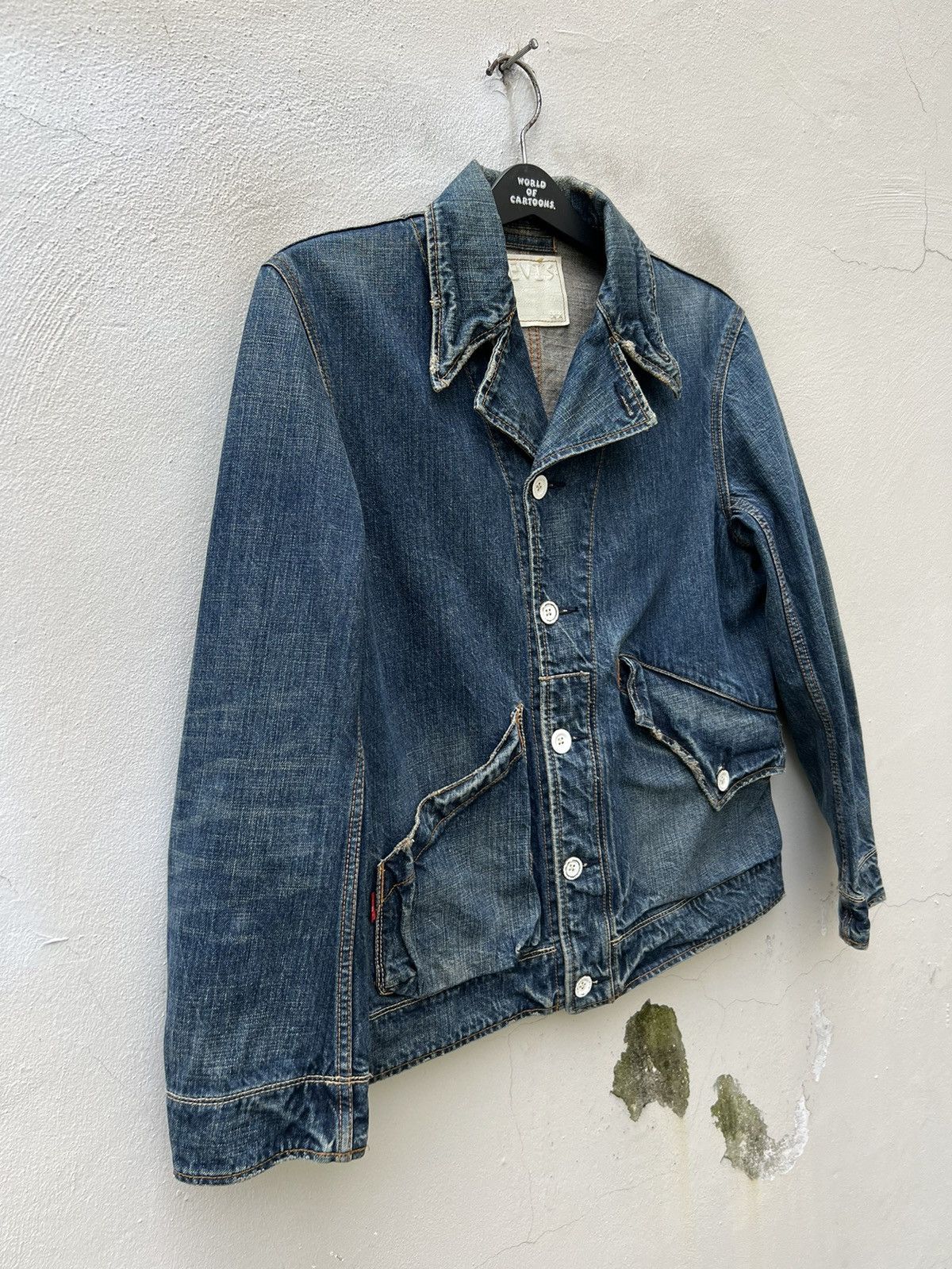 Levi's Vintage 2005 Levi’s Fade Blue Denim Work Jacket Size US M / EU 48-50 / 2 - 11 Thumbnail