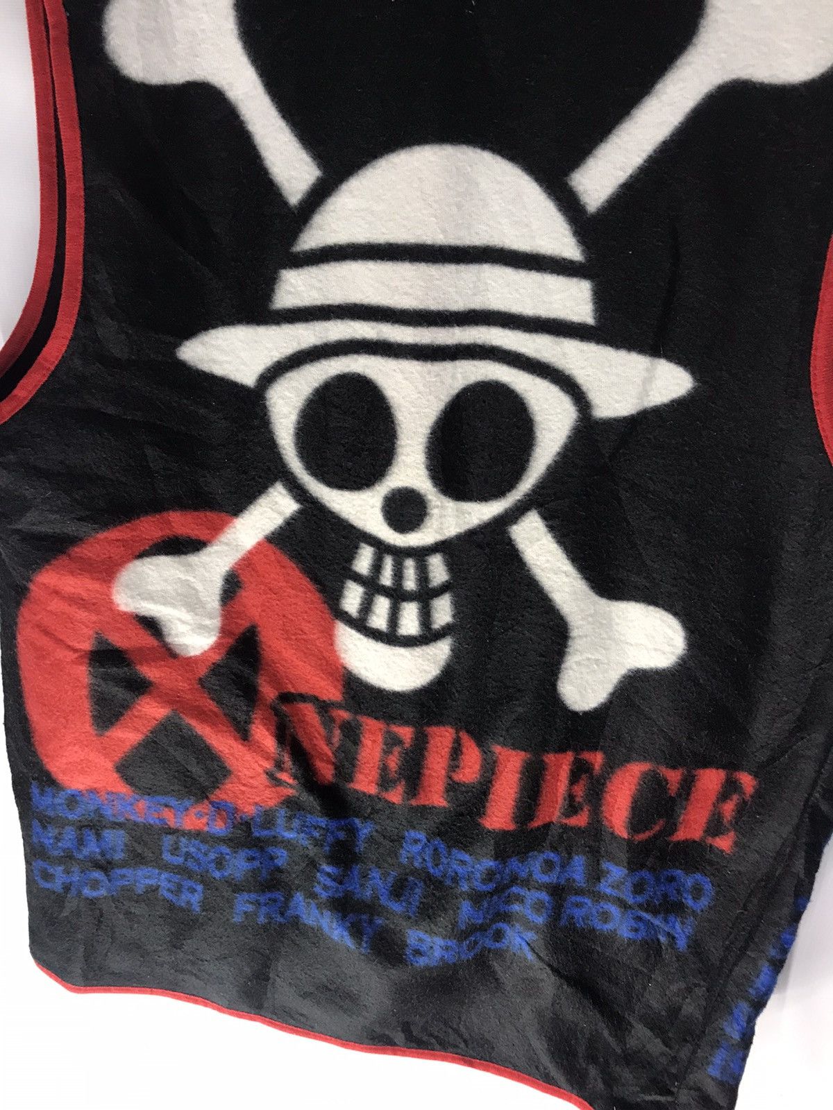 Anime × One Piece One piece zipper fleece sleeveless Size US M / EU 48-50 / 2 - 5 Thumbnail
