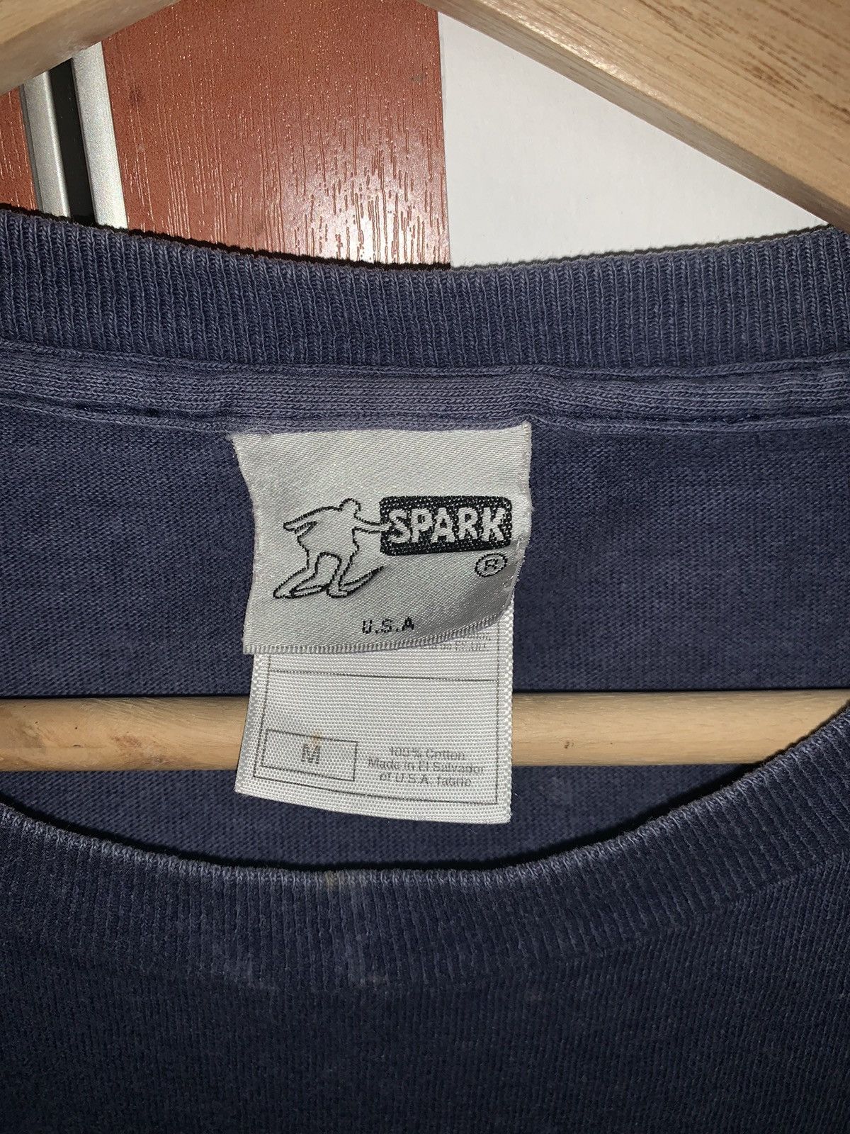 Vintage Vintage SPARK SKATEBOARD Tee Size US M / EU 48-50 / 2 - 2 Thumbnail