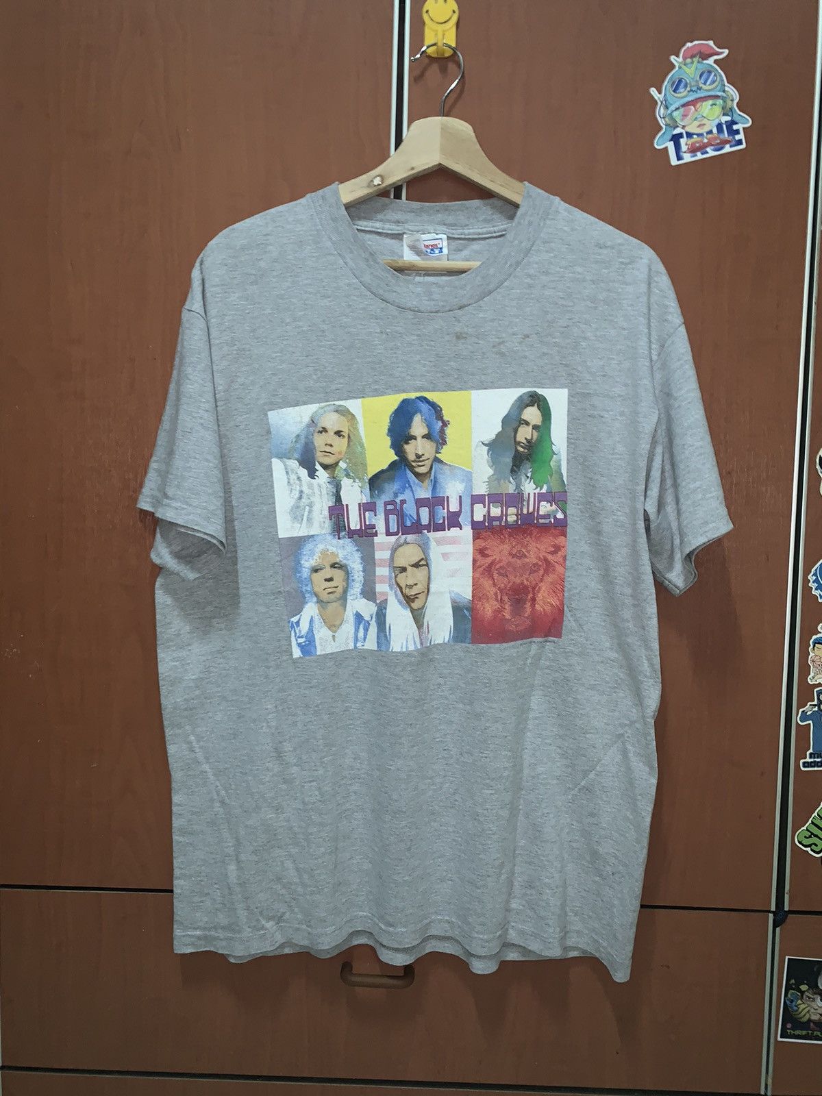 Vintage RARE!!!Vintage 00’s The Black Crowes Band T-shirt(Line Up) Size US M / EU 48-50 / 2 - 1 Thumbnail