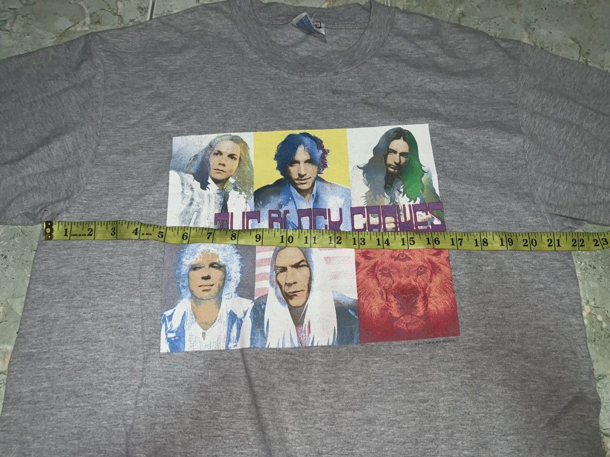 Vintage RARE!!!Vintage 00’s The Black Crowes Band T-shirt(Line Up) Size US M / EU 48-50 / 2 - 9 Thumbnail