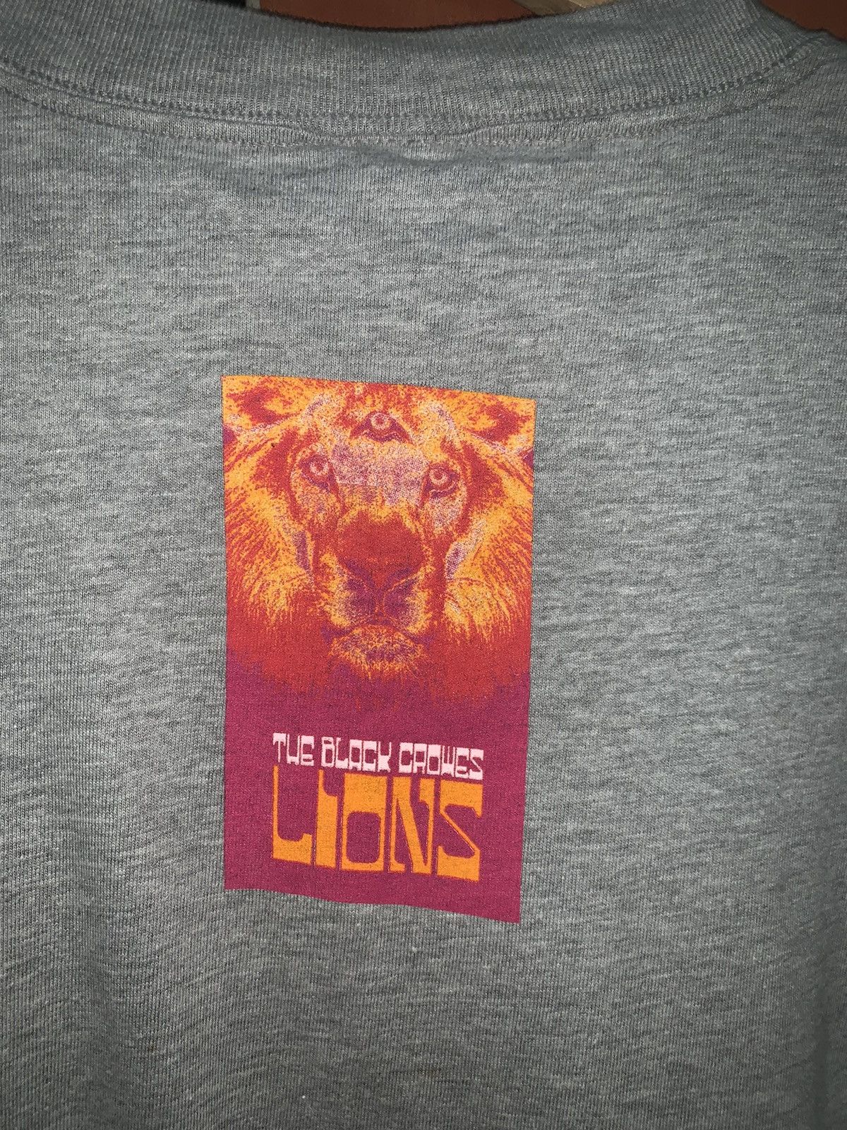 Vintage RARE!!!Vintage 00’s The Black Crowes Band T-shirt(Line Up) Size US M / EU 48-50 / 2 - 5 Thumbnail