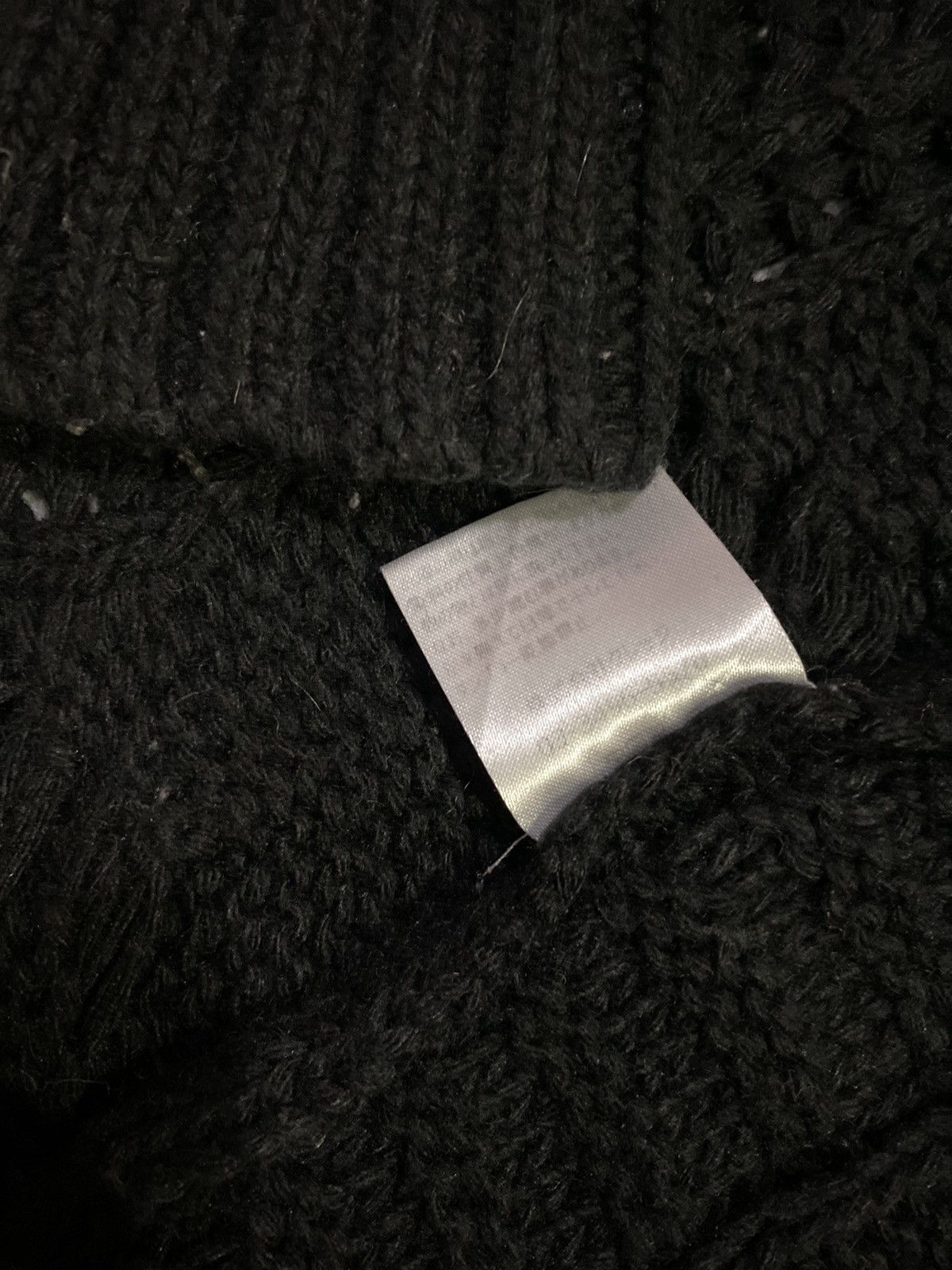 Japanese Brand Juriano Jurrie Wool Blend Cable Knit Bat Wing Wrap Cardigan Size US XL / EU 56 / 4 - 10 Thumbnail