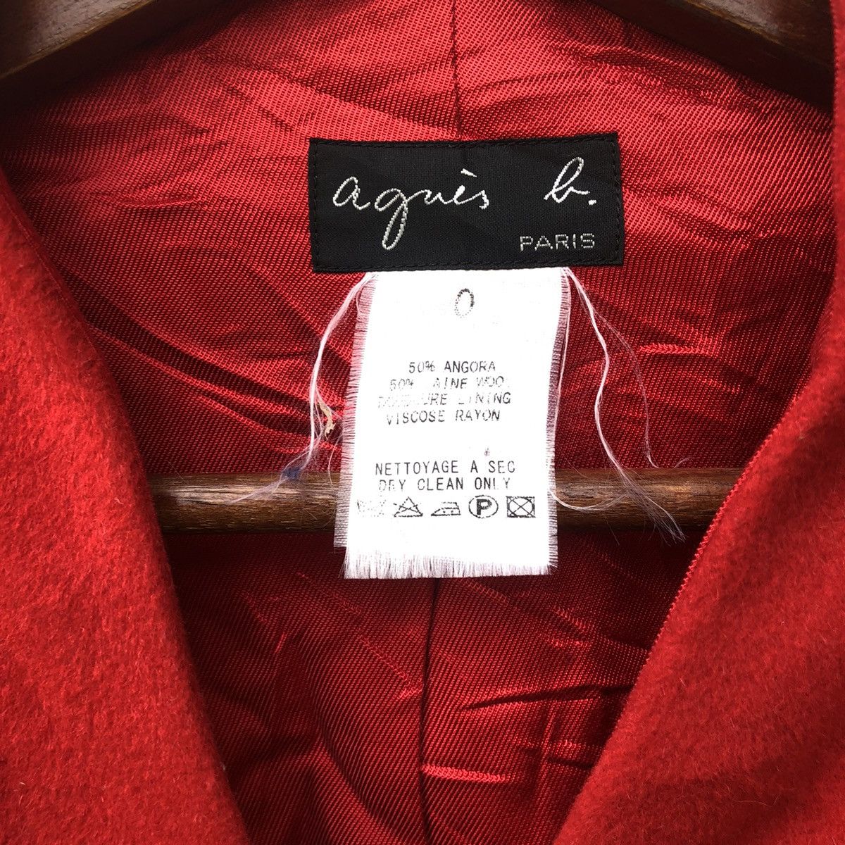 agnes b. 🔥AGNES B WOOL JACKET Size M / US 6-8 / IT 42-44 - 3 Thumbnail
