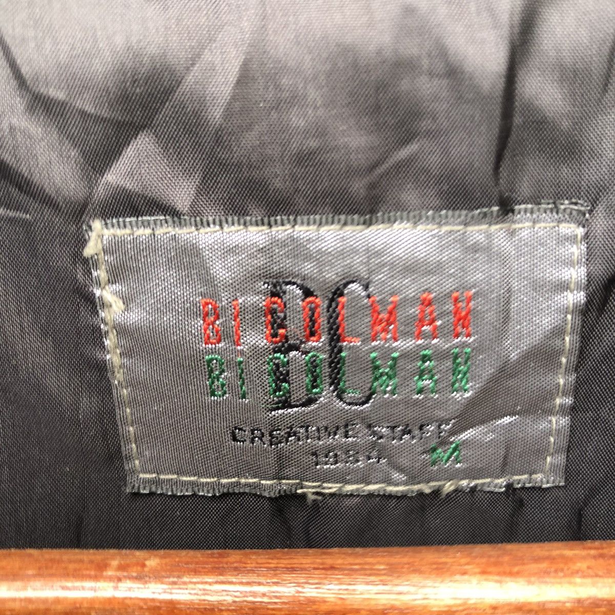 Japanese Brand VINTAGE BICOLMAN WOOL PRINTED PACTHWORK JACKET Size US M / EU 48-50 / 2 - 11 Thumbnail
