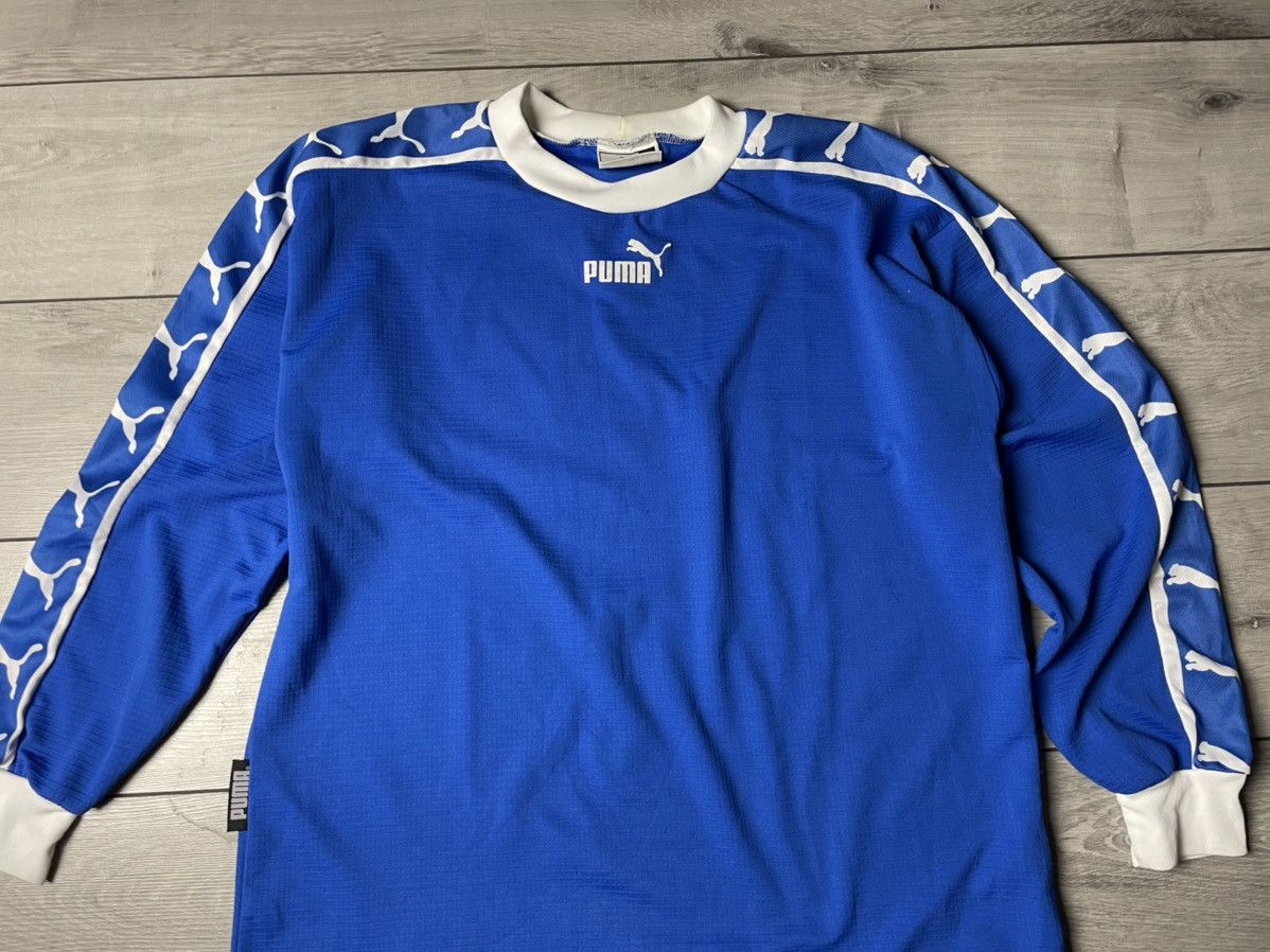 Puma Puma jersey football vintage monogram sleeves size XLarge Size US XL / EU 56 / 4 - 3 Thumbnail