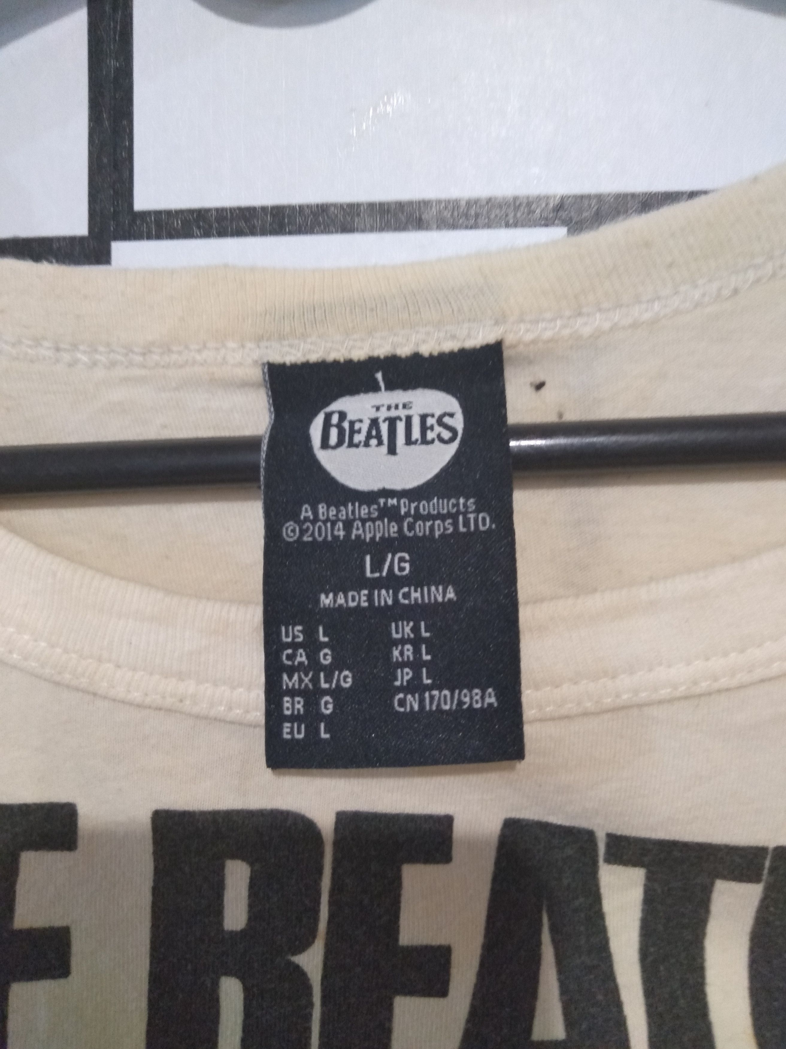 Band Tees the beatles vd1 Size US L / EU 52-54 / 3 - 3 Thumbnail