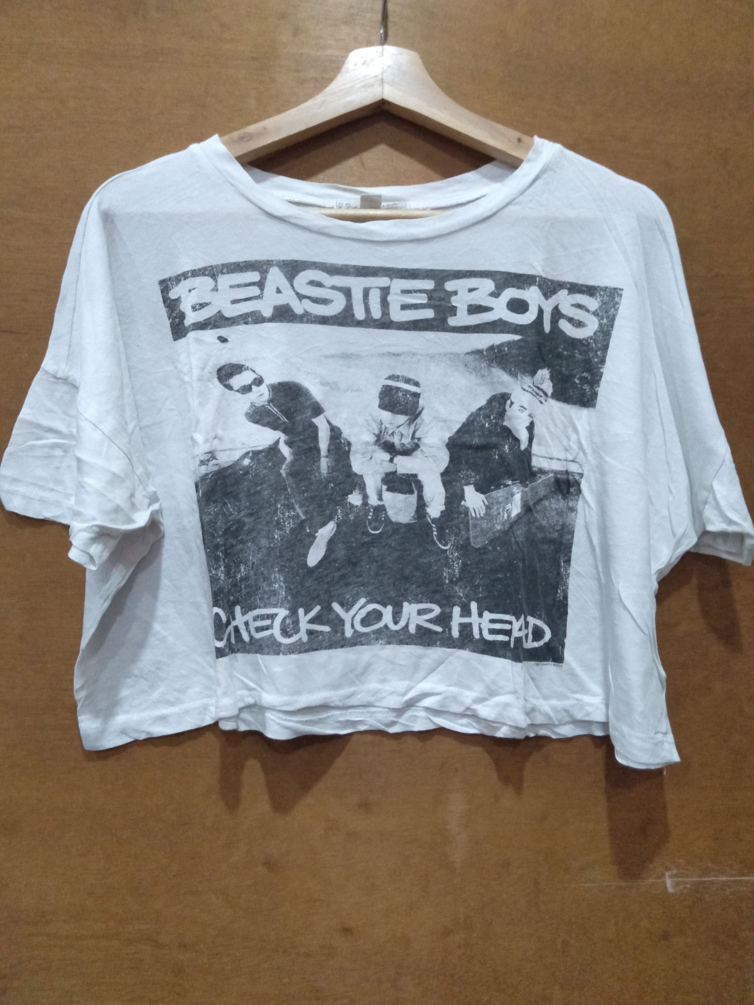image of Band Tees x Rock T Shirt Beastie Boys Vd2 in White, Men's (Size 2XL)
