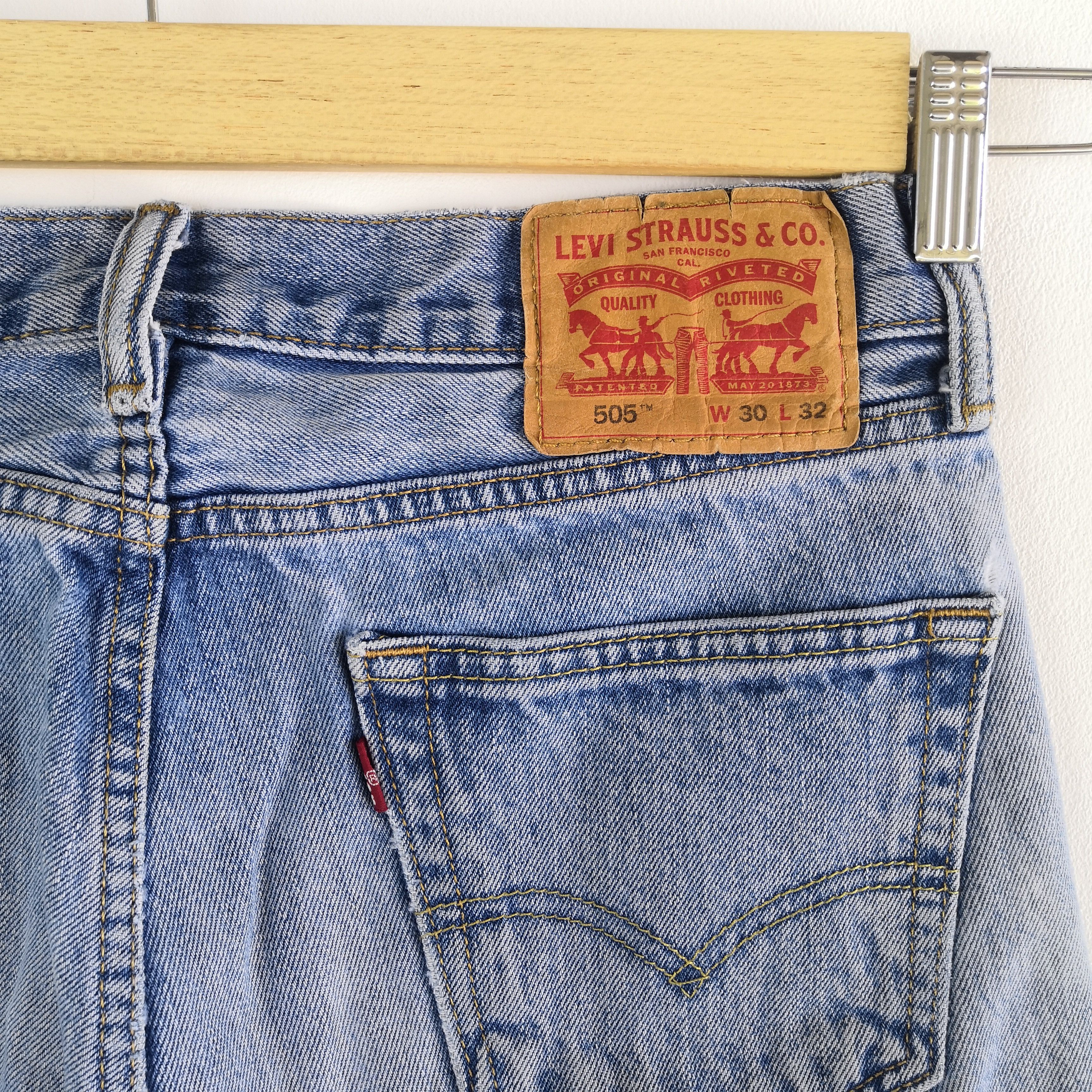 Levi's Vintage Y2K Levis Distress Released Hem Jeans Levi's Denim Size 28" / US 6 / IT 42 - 7 Thumbnail