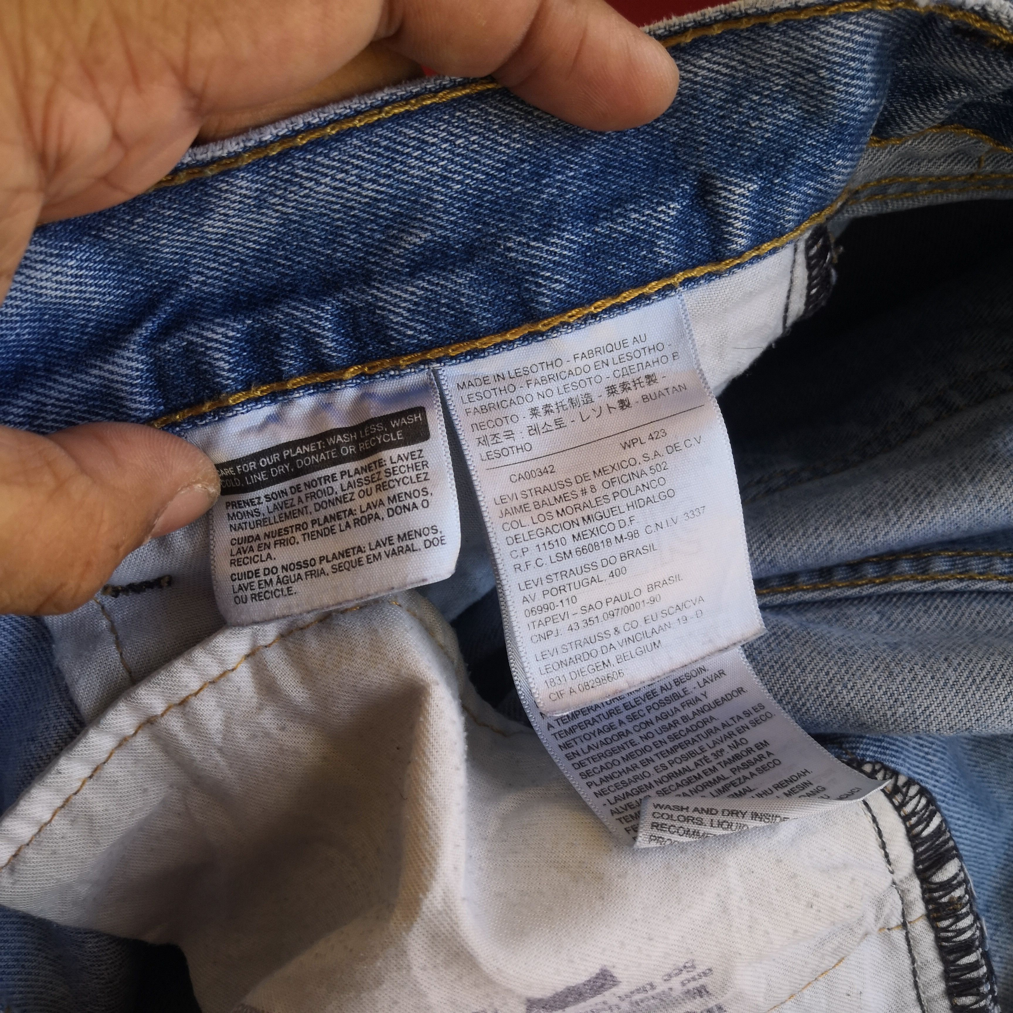 Levi's Vintage Y2K Levis Distress Released Hem Jeans Levi's Denim Size 28" / US 6 / IT 42 - 9 Thumbnail