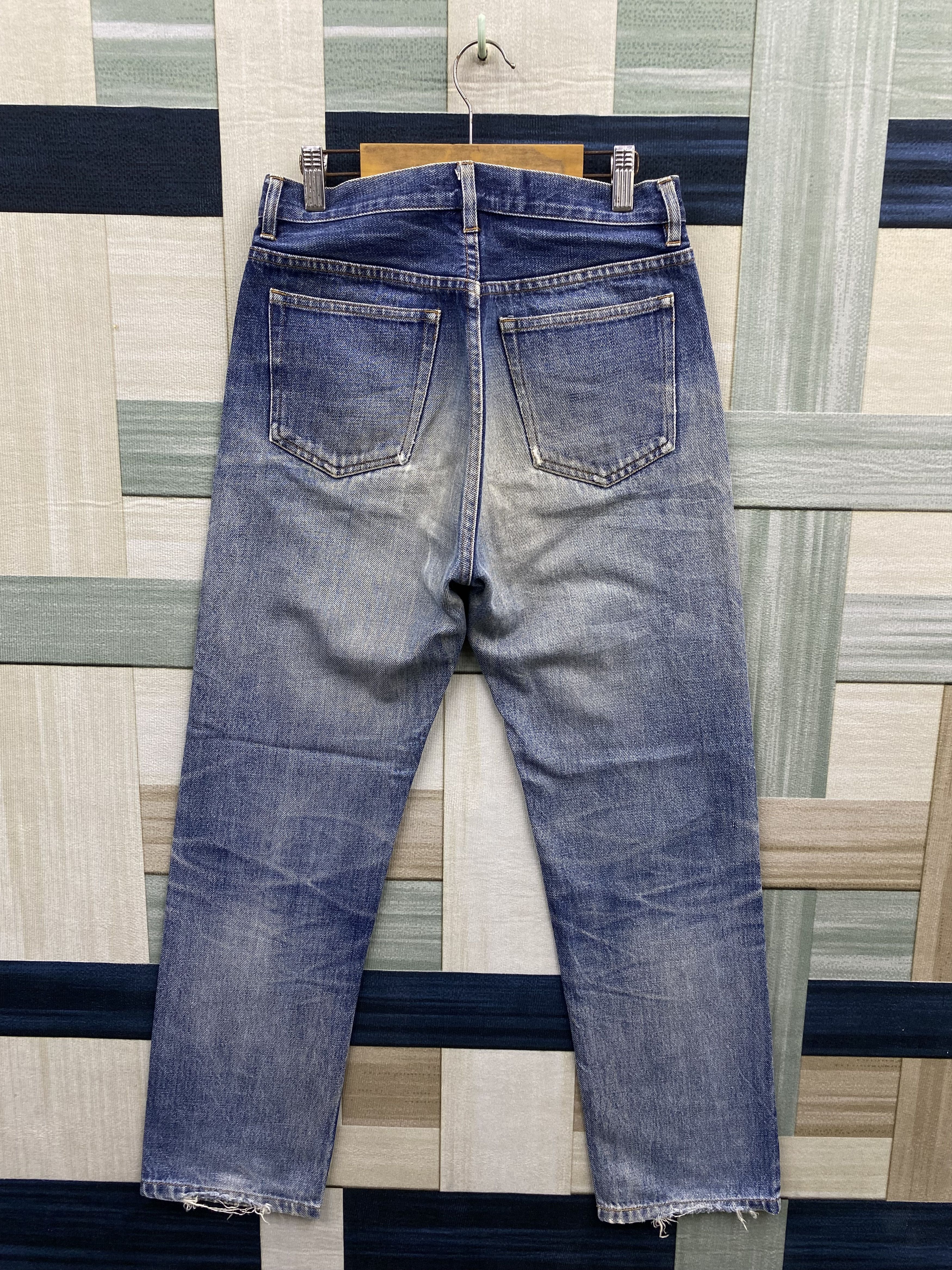 A.P.C. Vintage A.P.C. Distress Selvedge Denim Jean Size US 27 - 2 Thumbnail