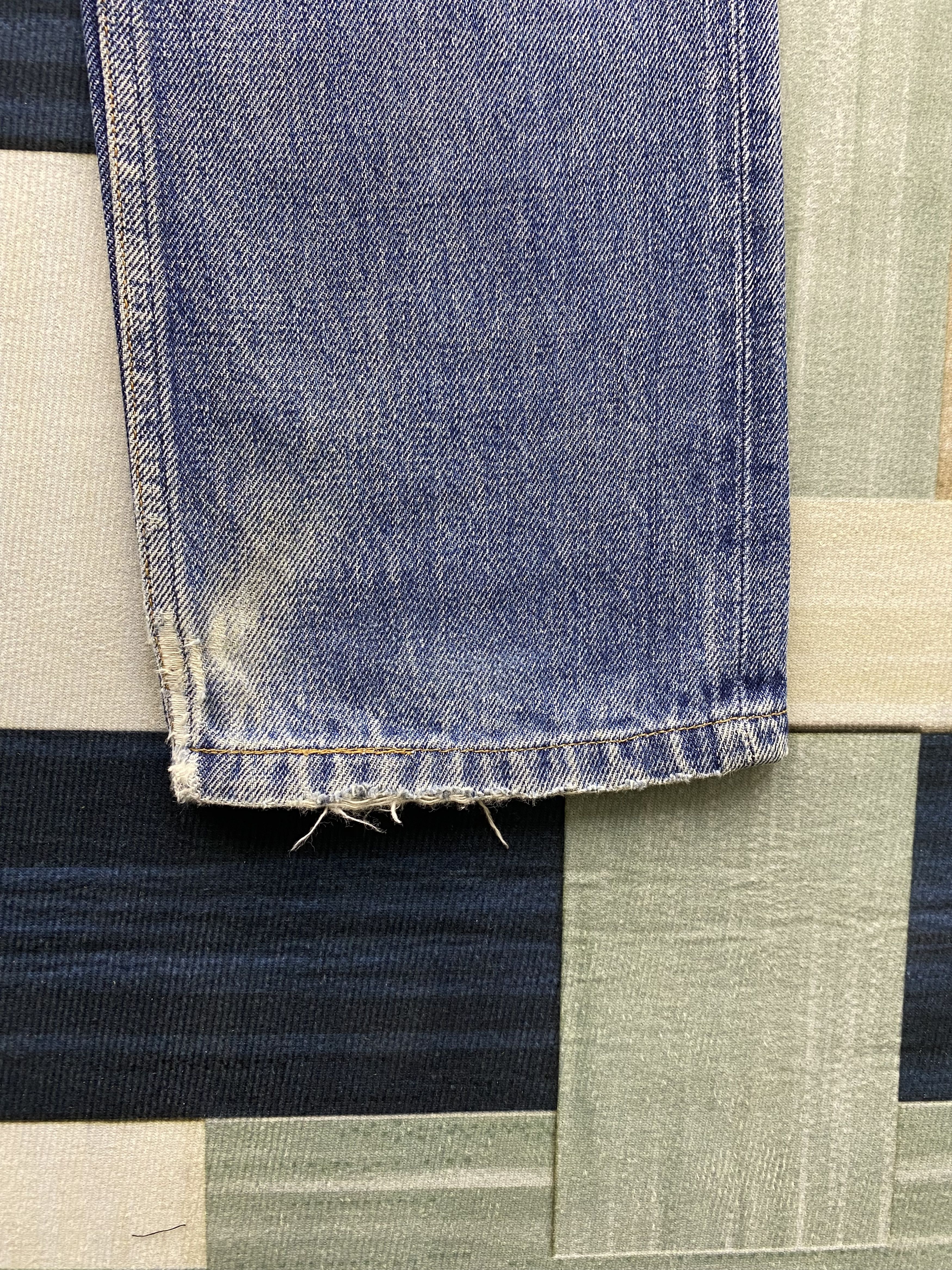 A.P.C. Vintage A.P.C. Distress Selvedge Denim Jean Size US 27 - 9 Thumbnail
