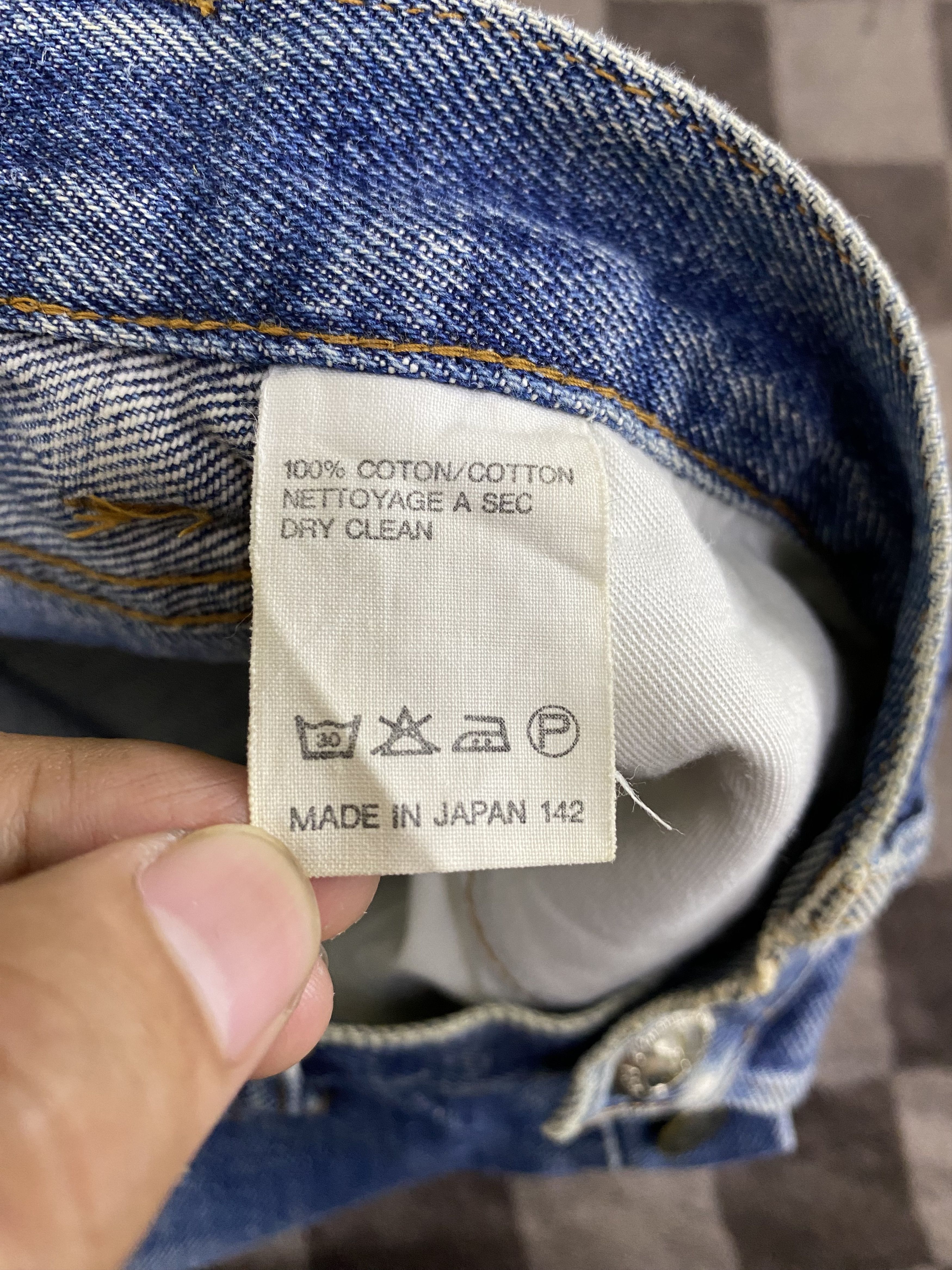 A.P.C. Vintage A.P.C. Distress Selvedge Denim Jean Size US 27 - 17 Thumbnail