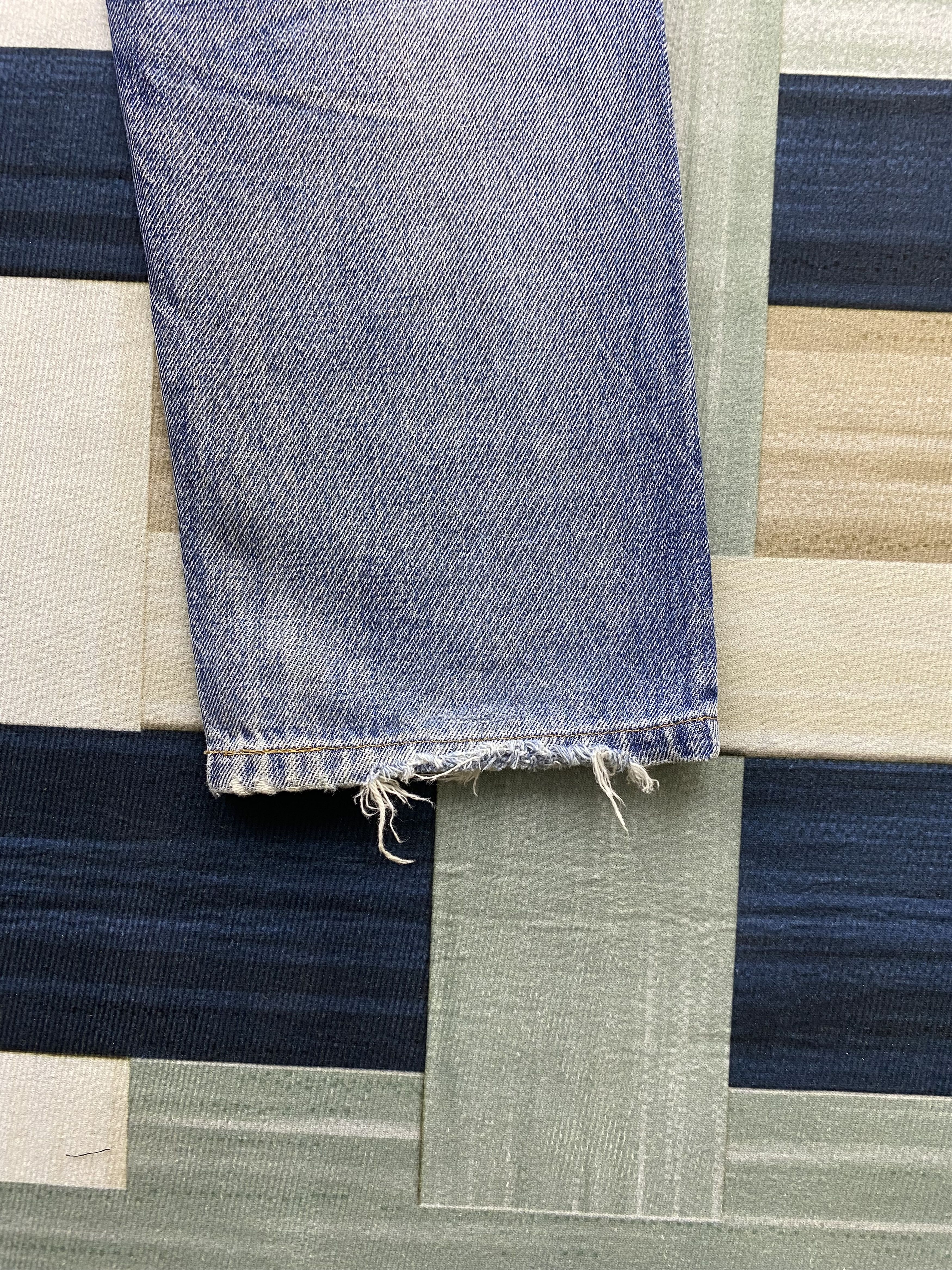 A.P.C. Vintage A.P.C. Distress Selvedge Denim Jean Size US 27 - 14 Thumbnail