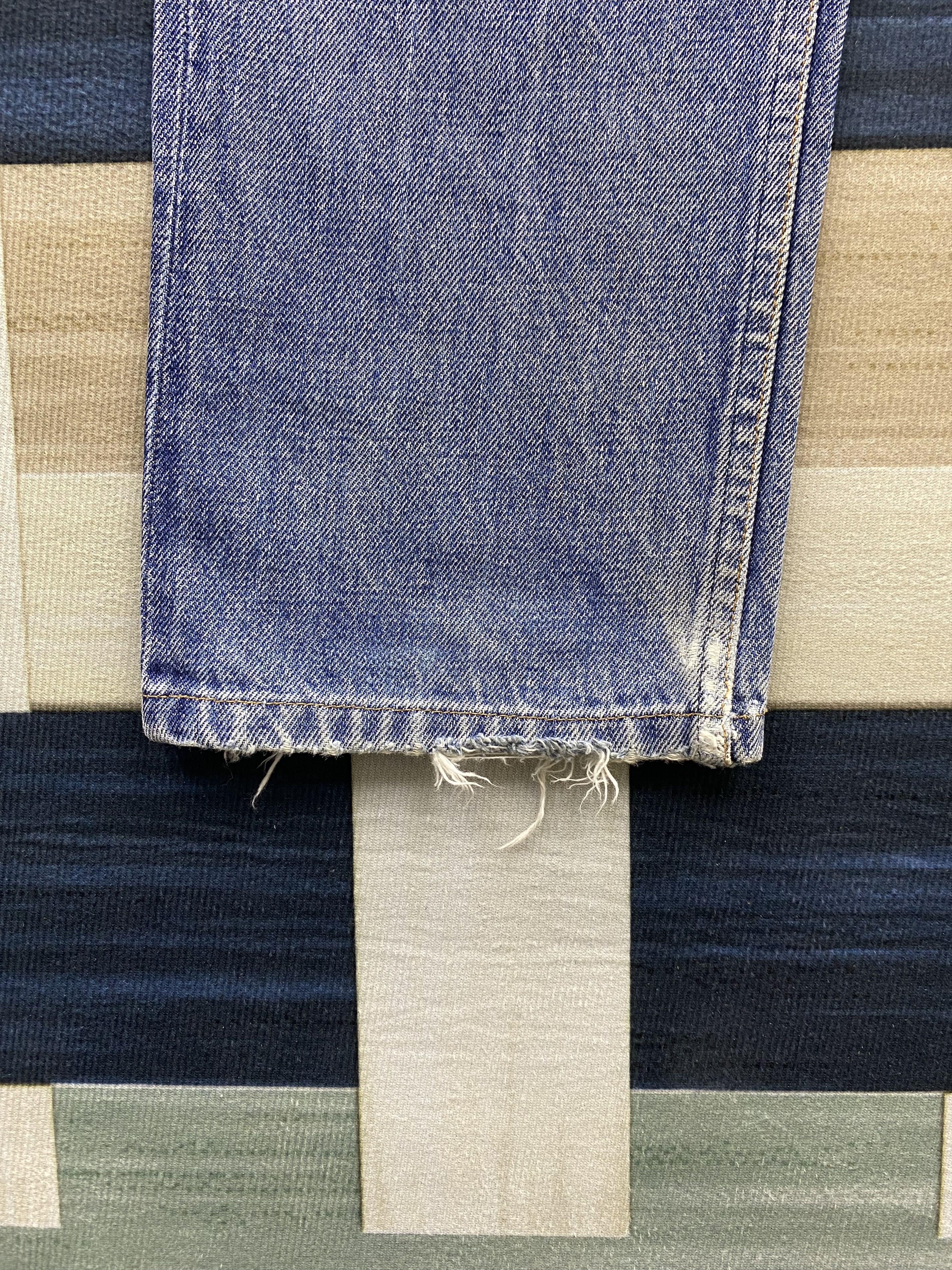 A.P.C. Vintage A.P.C. Distress Selvedge Denim Jean Size US 27 - 8 Thumbnail