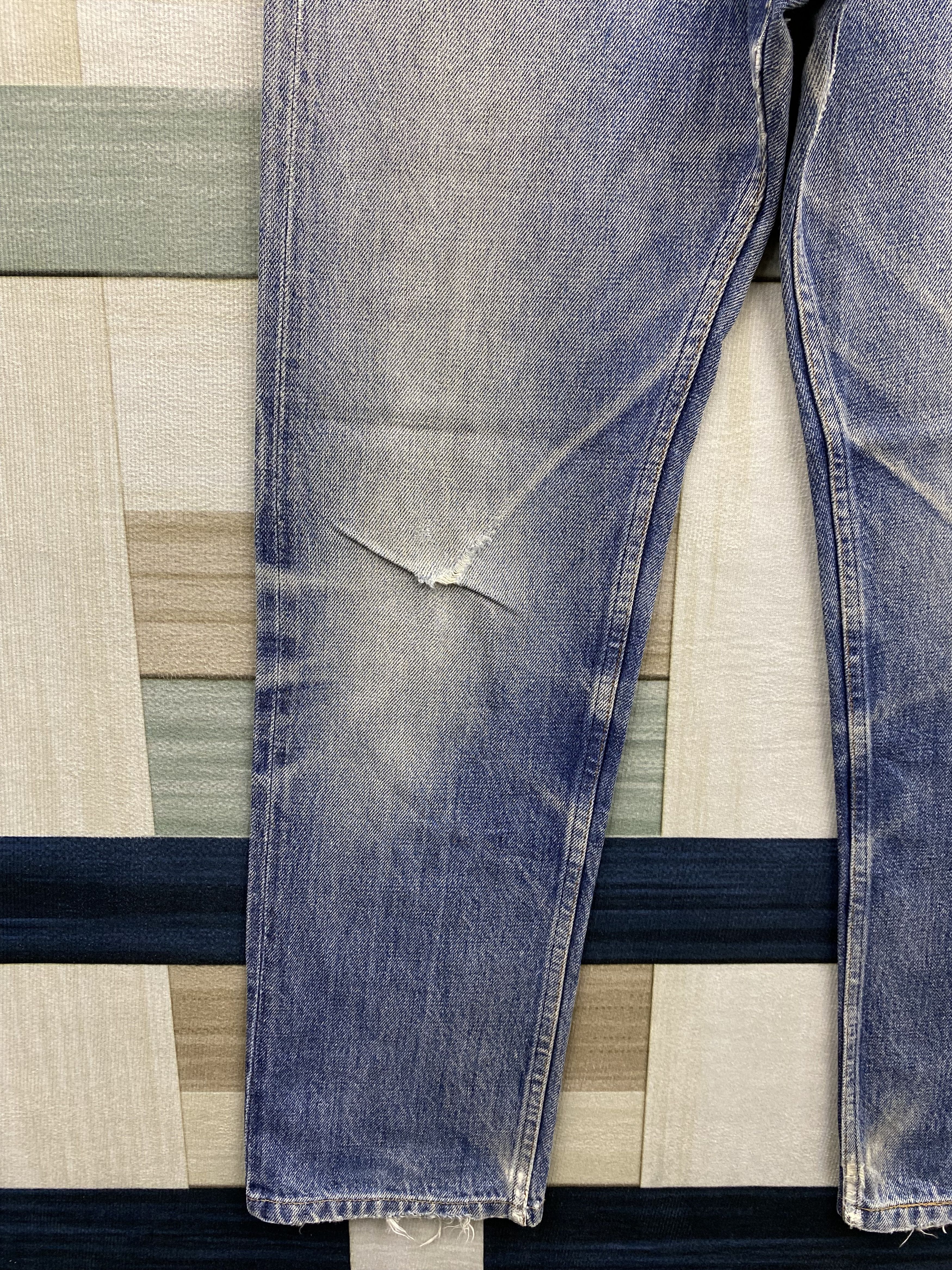 A.P.C. Vintage A.P.C. Distress Selvedge Denim Jean Size US 27 - 5 Thumbnail