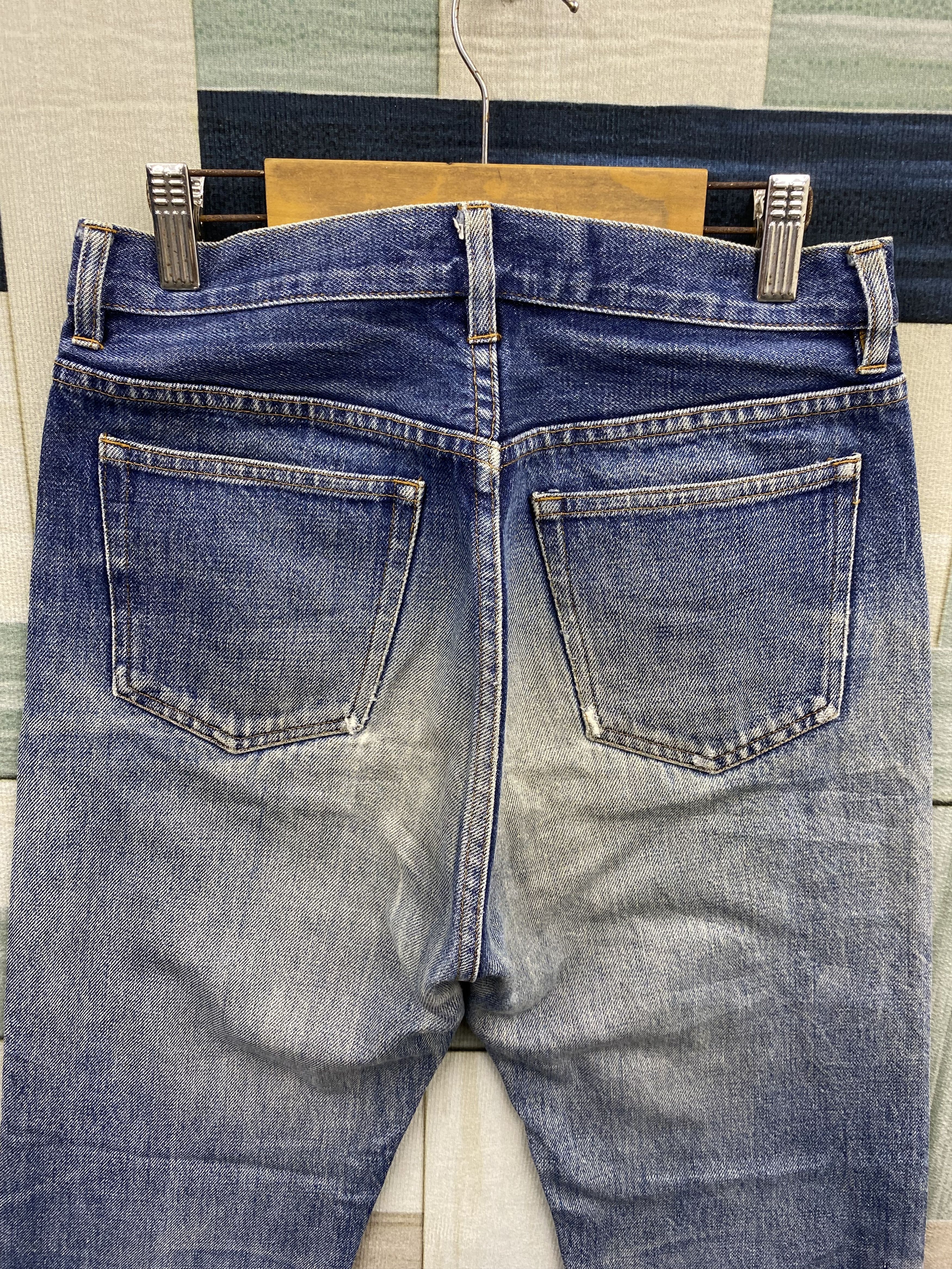 A.P.C. Vintage A.P.C. Distress Selvedge Denim Jean Size US 27 - 4 Thumbnail