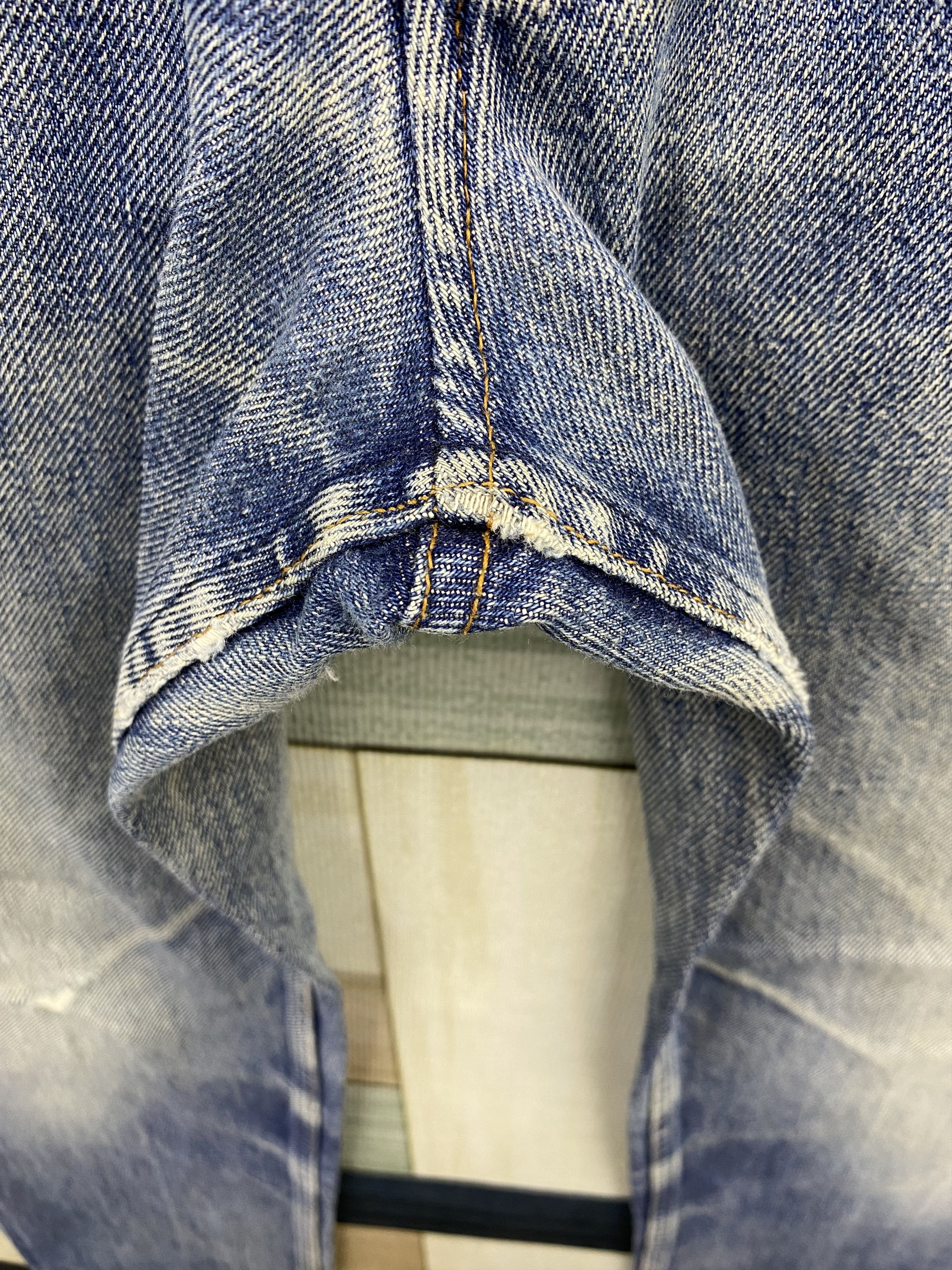 A.P.C. Vintage A.P.C. Distress Selvedge Denim Jean Size US 27 - 7 Thumbnail