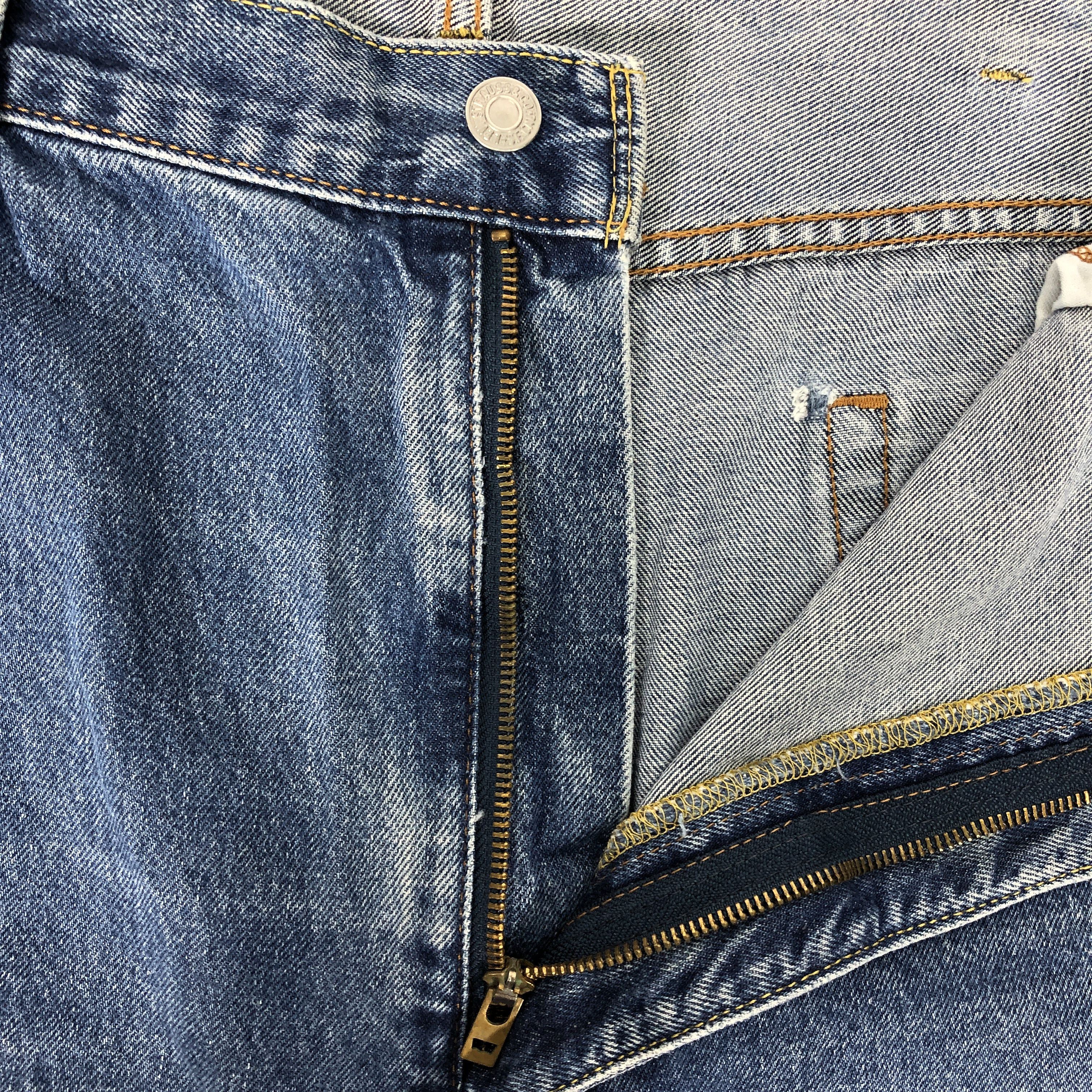Levi's Vintage Y2k Levi's 550 Faded Blue Denim Jean Size US 44 / EU 60 - 5 Thumbnail