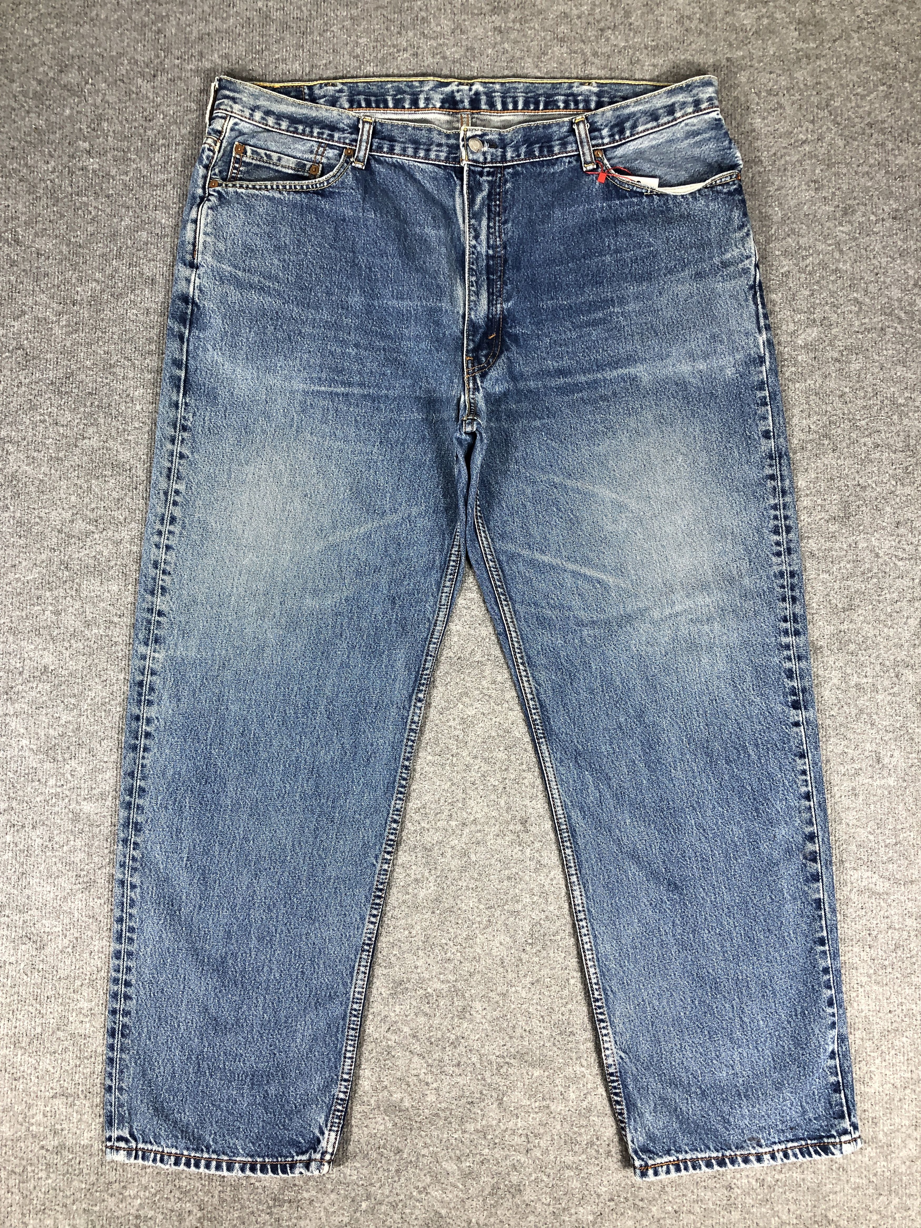 Levi's Vintage Y2k Levi's 550 Faded Blue Denim Jean Size US 44 / EU 60 - 1 Thumbnail
