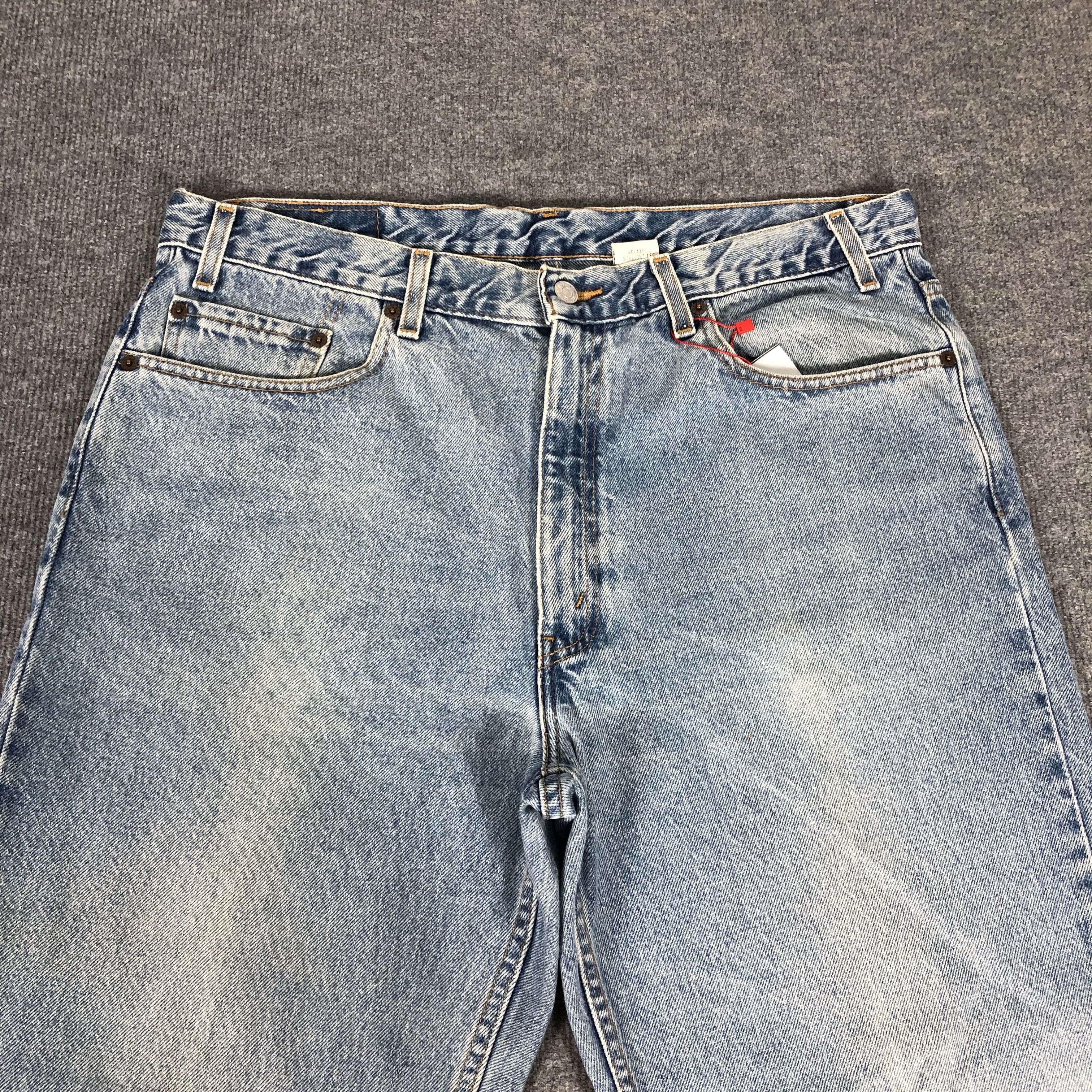 Levi's Vintage Levi's 559 Relaxed Straight Leg Faded Blue Jean Size US 38 / EU 54 - 3 Thumbnail