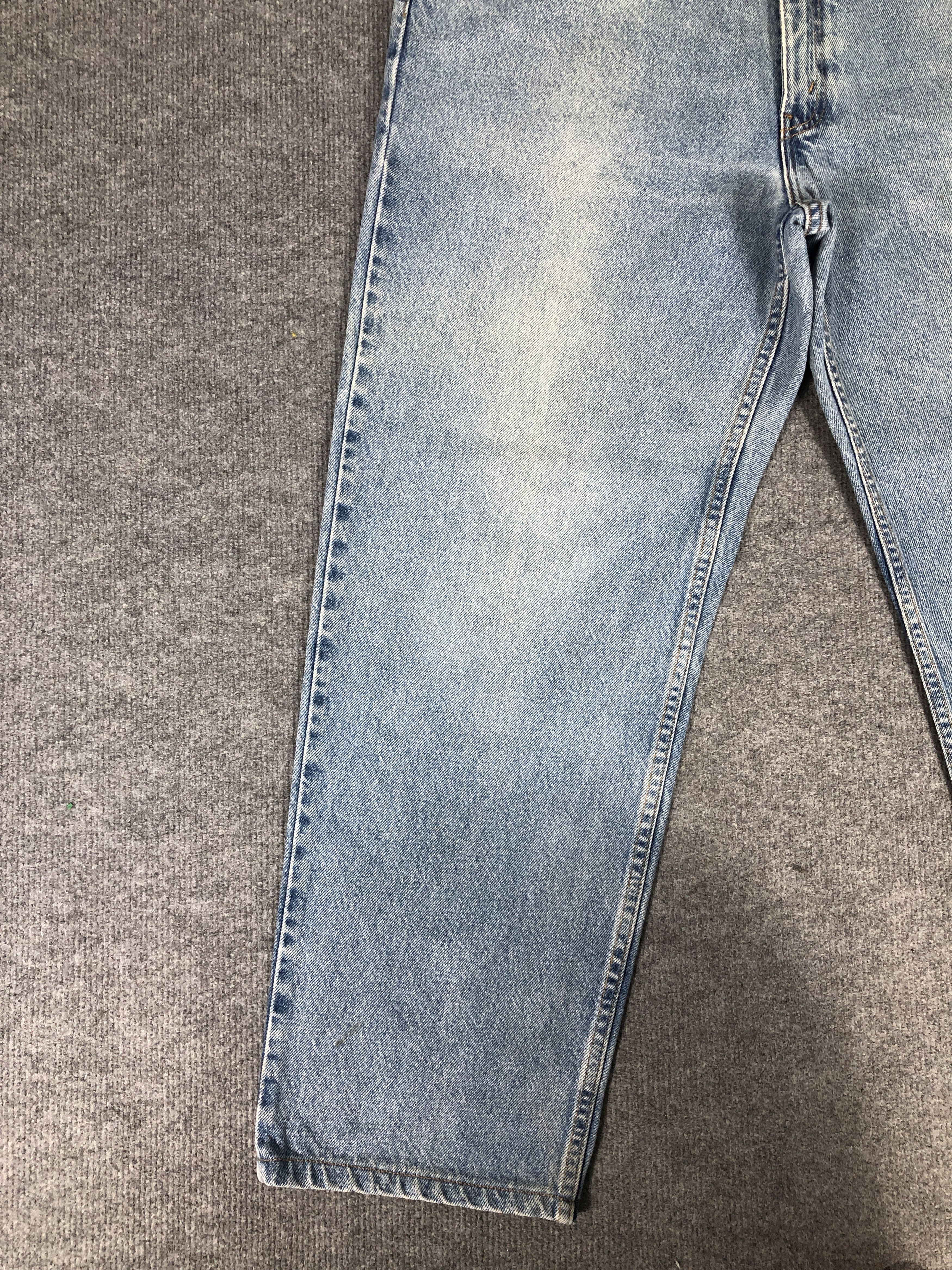 Levi's Vintage Levi's 559 Relaxed Straight Leg Faded Blue Jean Size US 38 / EU 54 - 7 Thumbnail