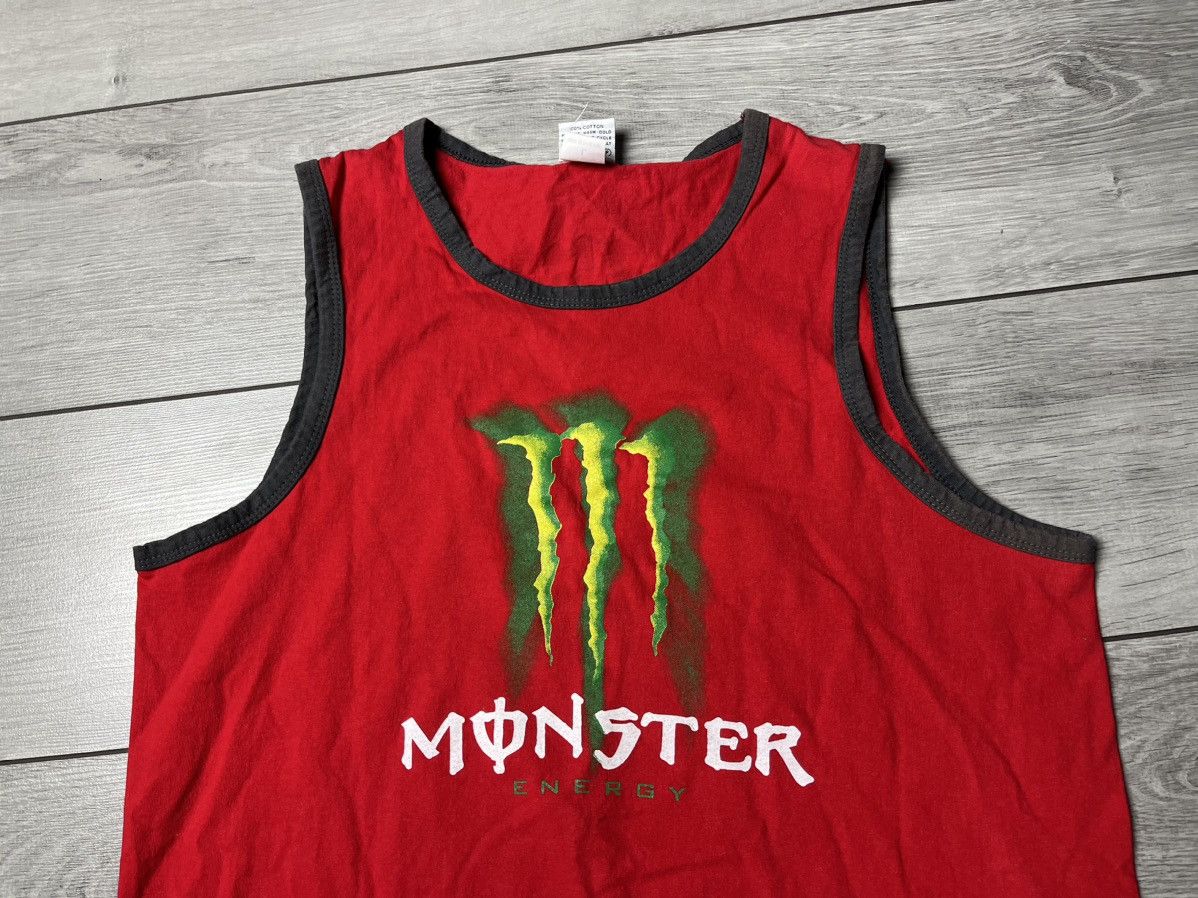 Band Tees Vintage monster energy tank top size Small Size US S / EU 44-46 / 1 - 3 Thumbnail