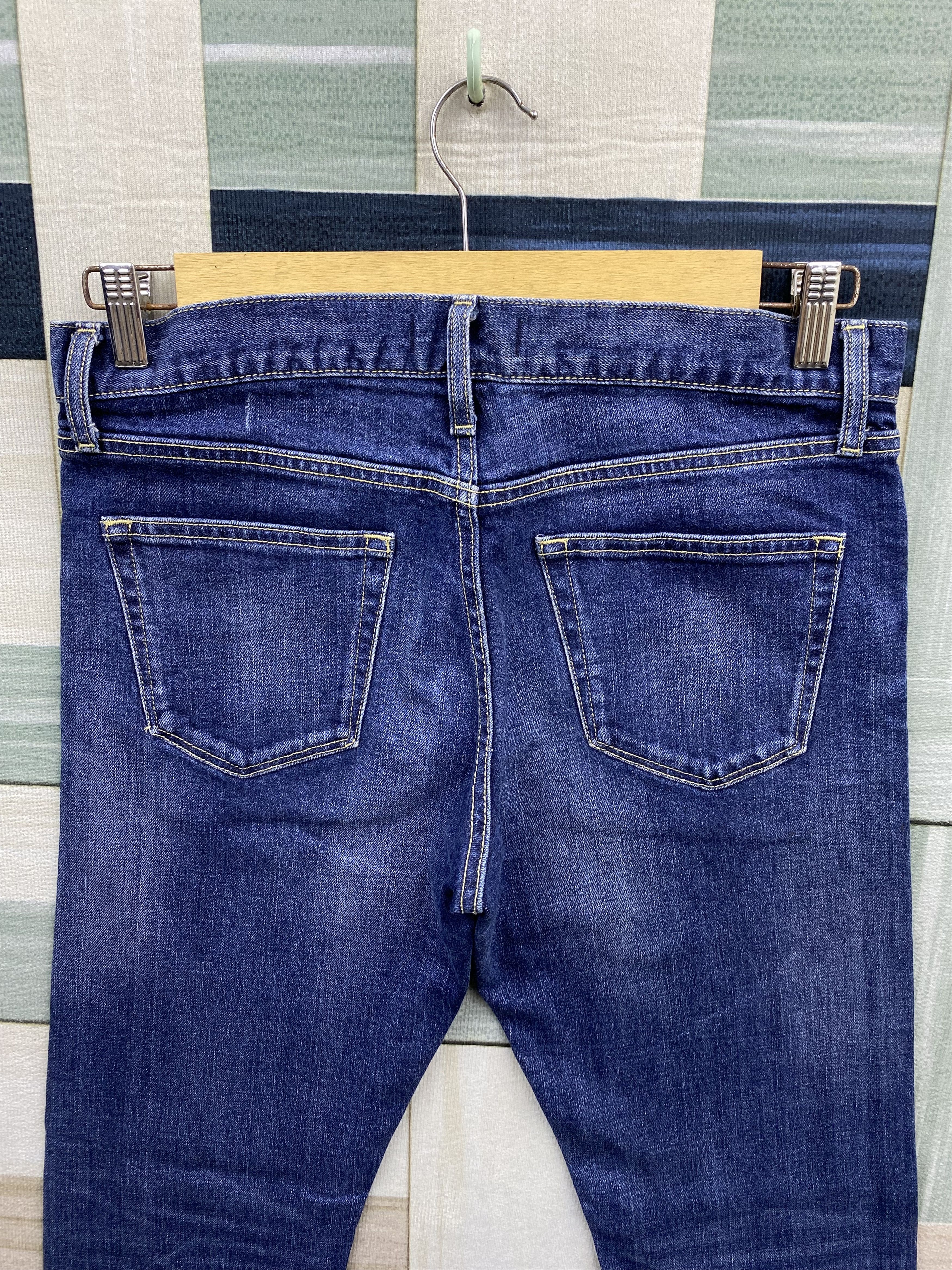 Japanese Brand Uniqlo Slim Fit Selvedge Denim Jean Size US 33 - 4 Thumbnail