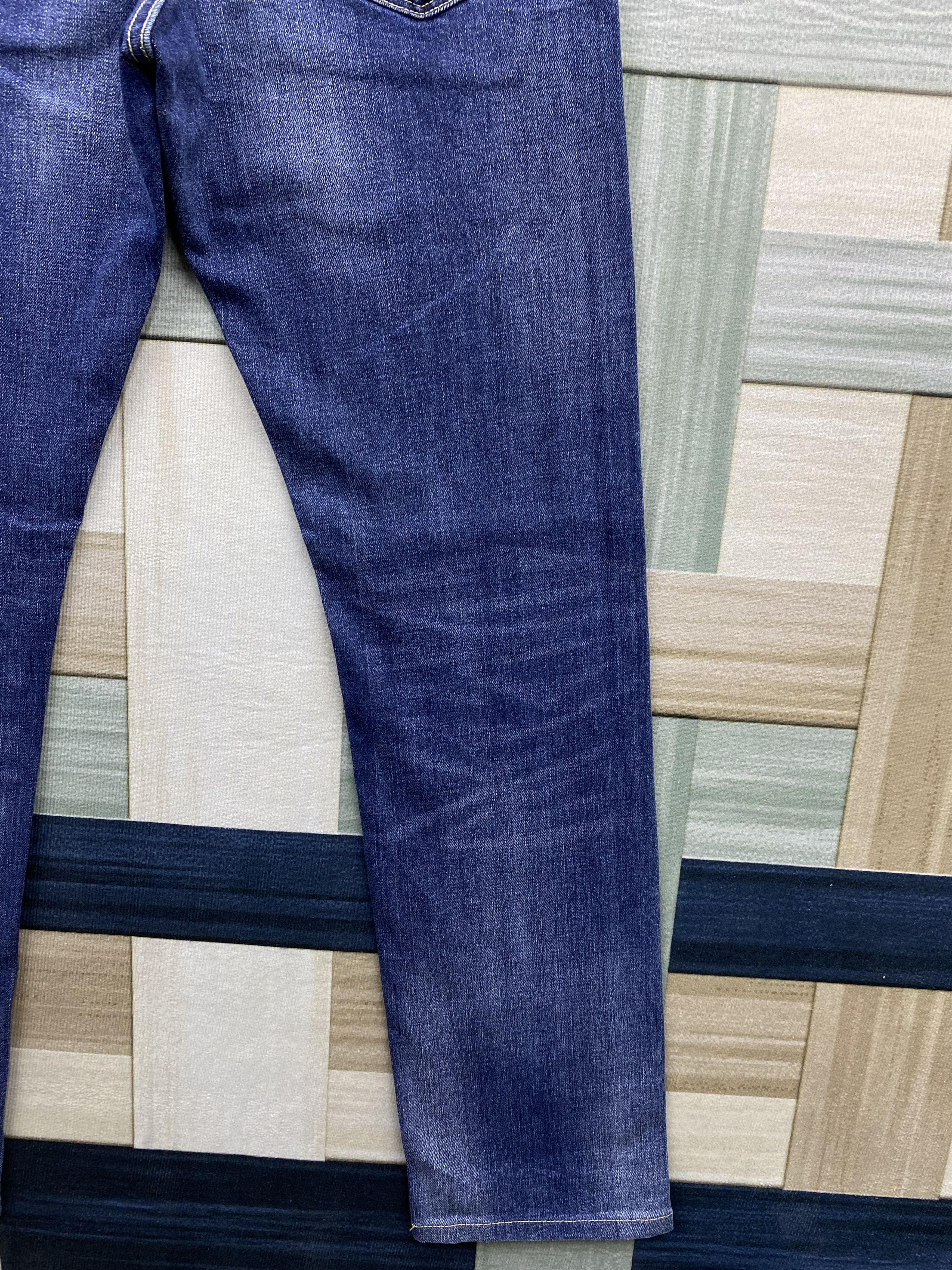 Japanese Brand Uniqlo Slim Fit Selvedge Denim Jean Size US 33 - 8 Thumbnail