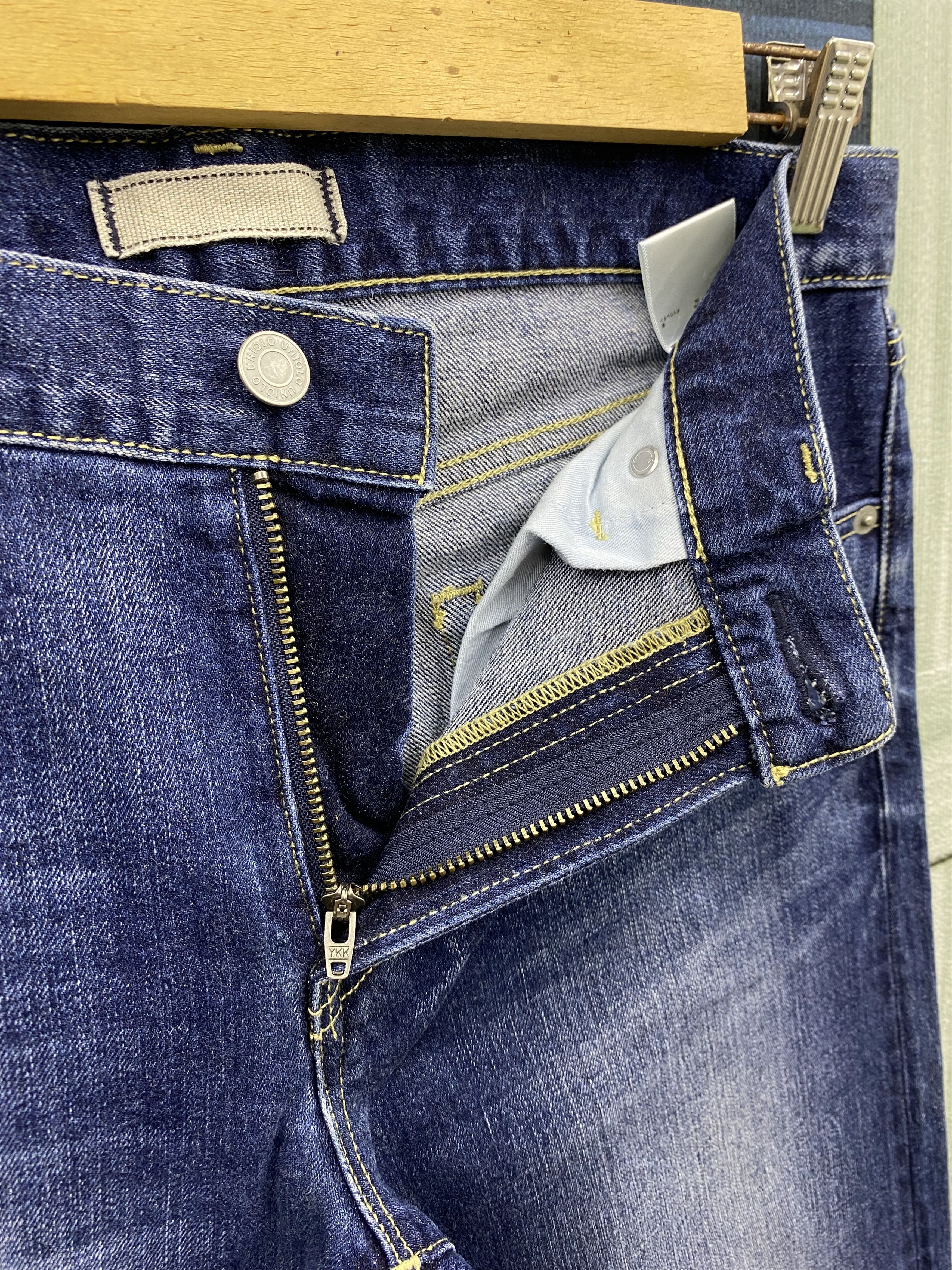 Japanese Brand Uniqlo Slim Fit Selvedge Denim Jean Size US 33 - 13 Thumbnail