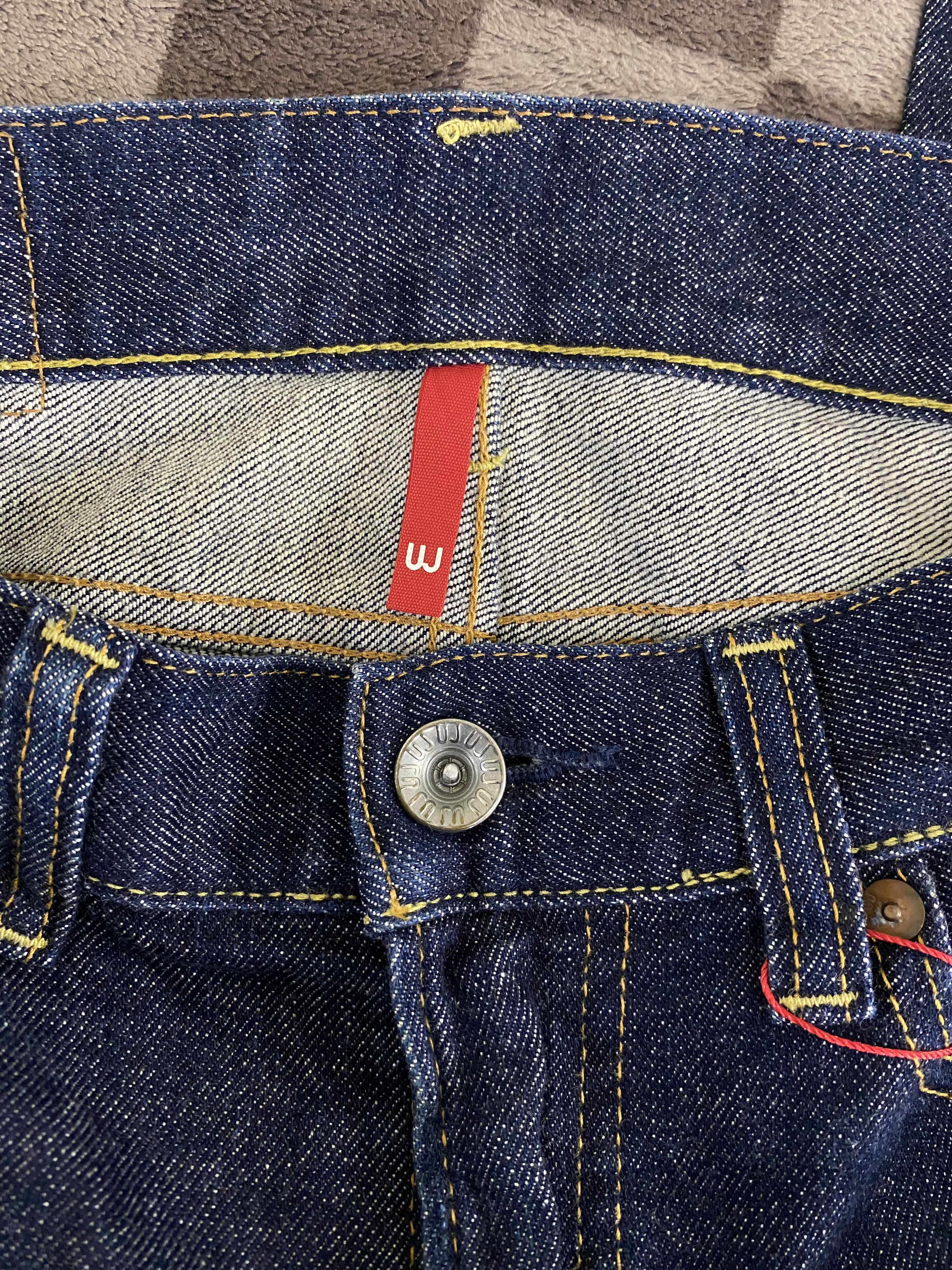 Japanese Brand Japanese Brand Uniqlo S001 Selvedge Denim Jean Size US 31 - 11 Thumbnail