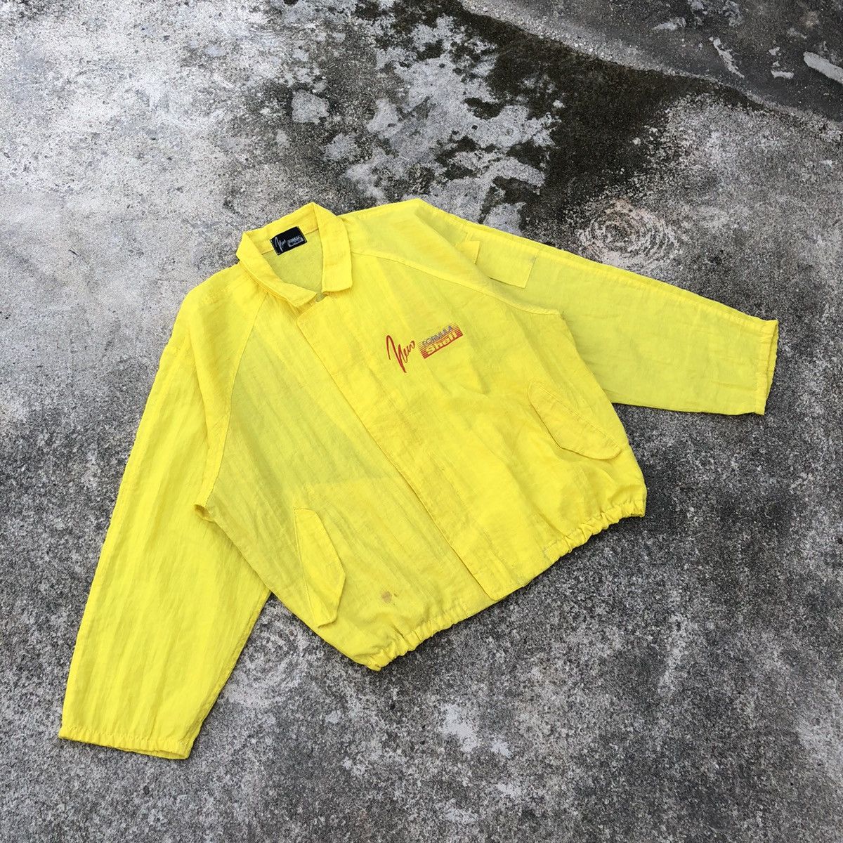 Japanese Brand × Sports Specialties 🔥Rare🔥Vintage New Shell Formula Big Logo Racing Nylon Jacket Size US L / EU 52-54 / 3 - 3 Thumbnail