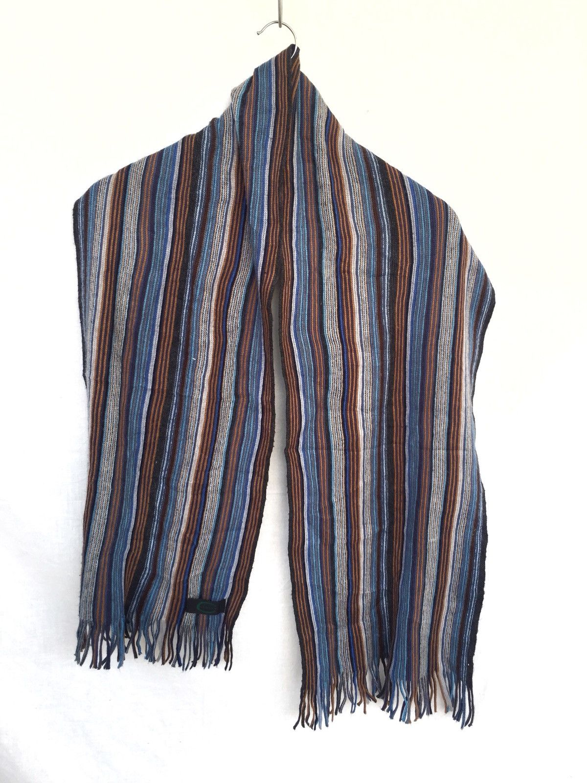 Carven Multicolor Hand Knitted Acrylic Scarves Size ONE SIZE - 1 Thumbnail