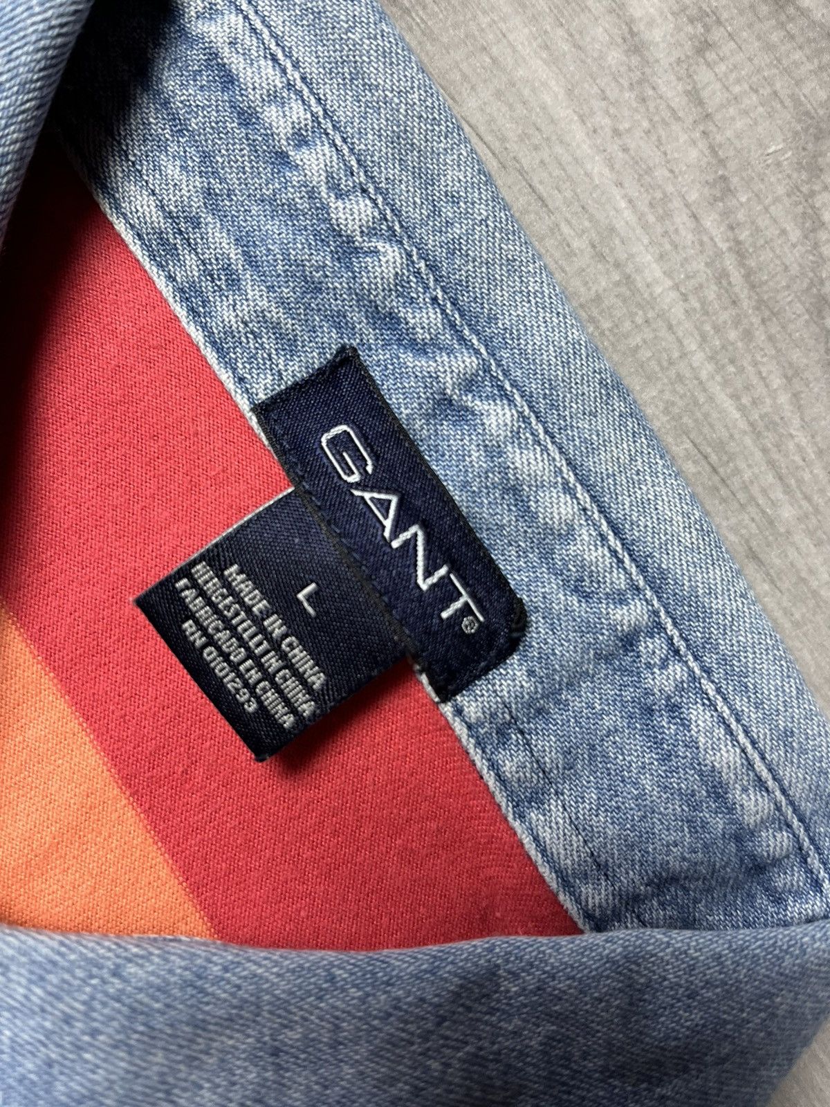 Gant Gant polos vintage size Large striped Size US L / EU 52-54 / 3 - 4 Thumbnail